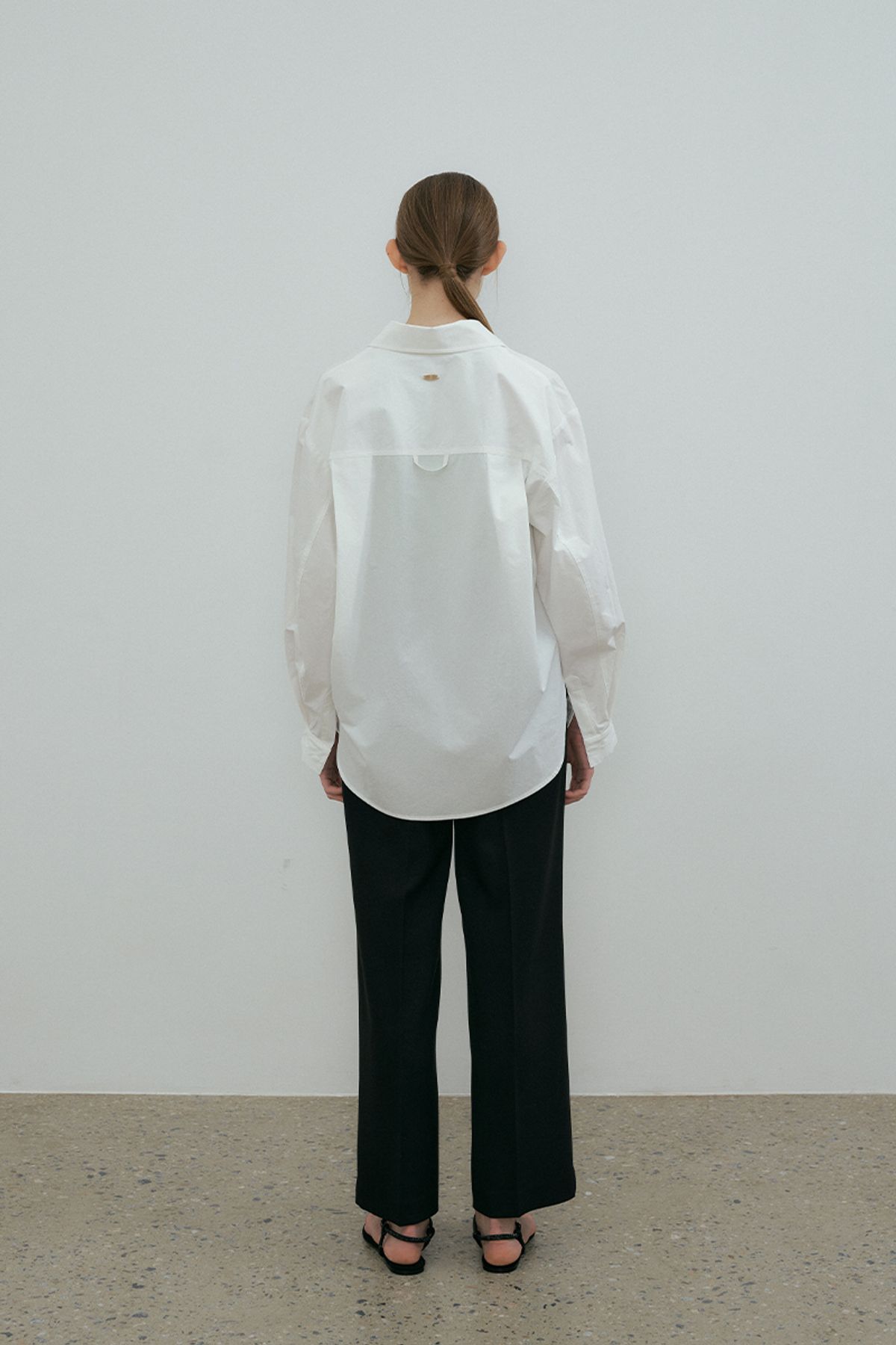 더페니(THE PENNY) SIGNATURE BASIC SHIRT - White