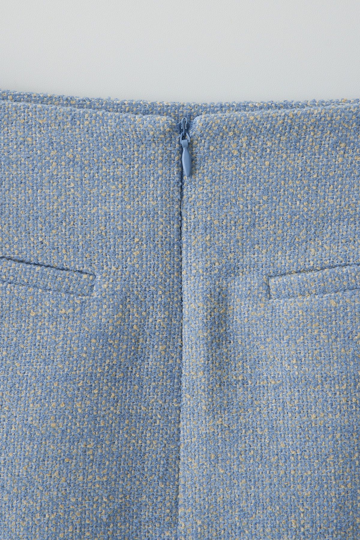 더페니(THE PENNY) TWEED MINI SKIRT - Black