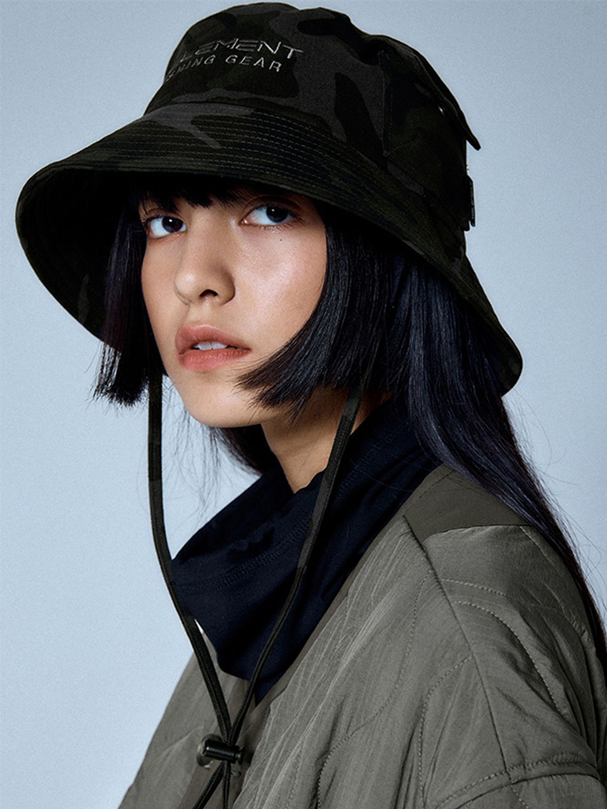 힐리먼트(HELEMENT) 필드 포켓 버킷(CAMO)