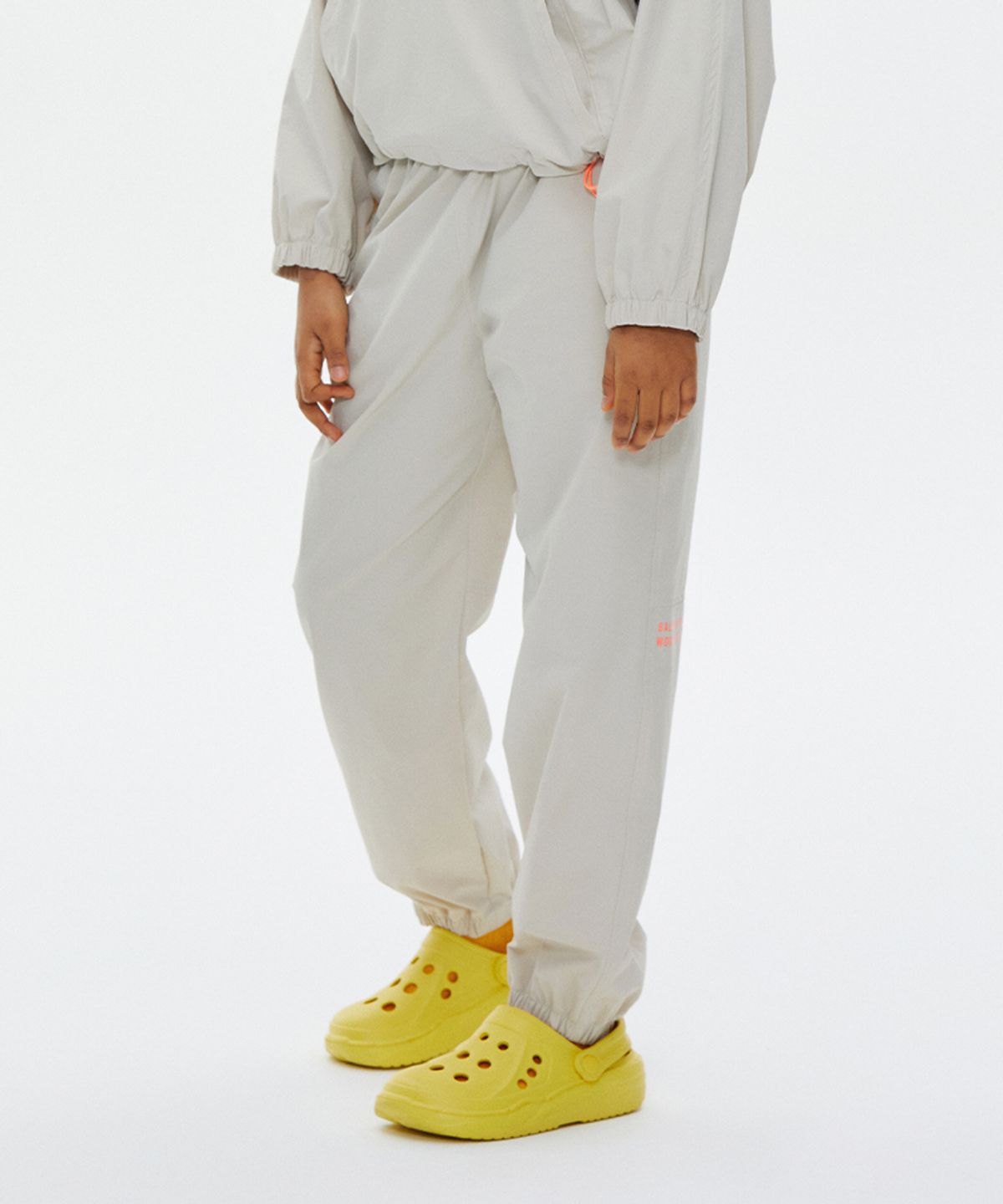 라이프워크 키즈(LIFEWORK KIDS) 키즈) 릴렉싱 나일론 조거팬츠