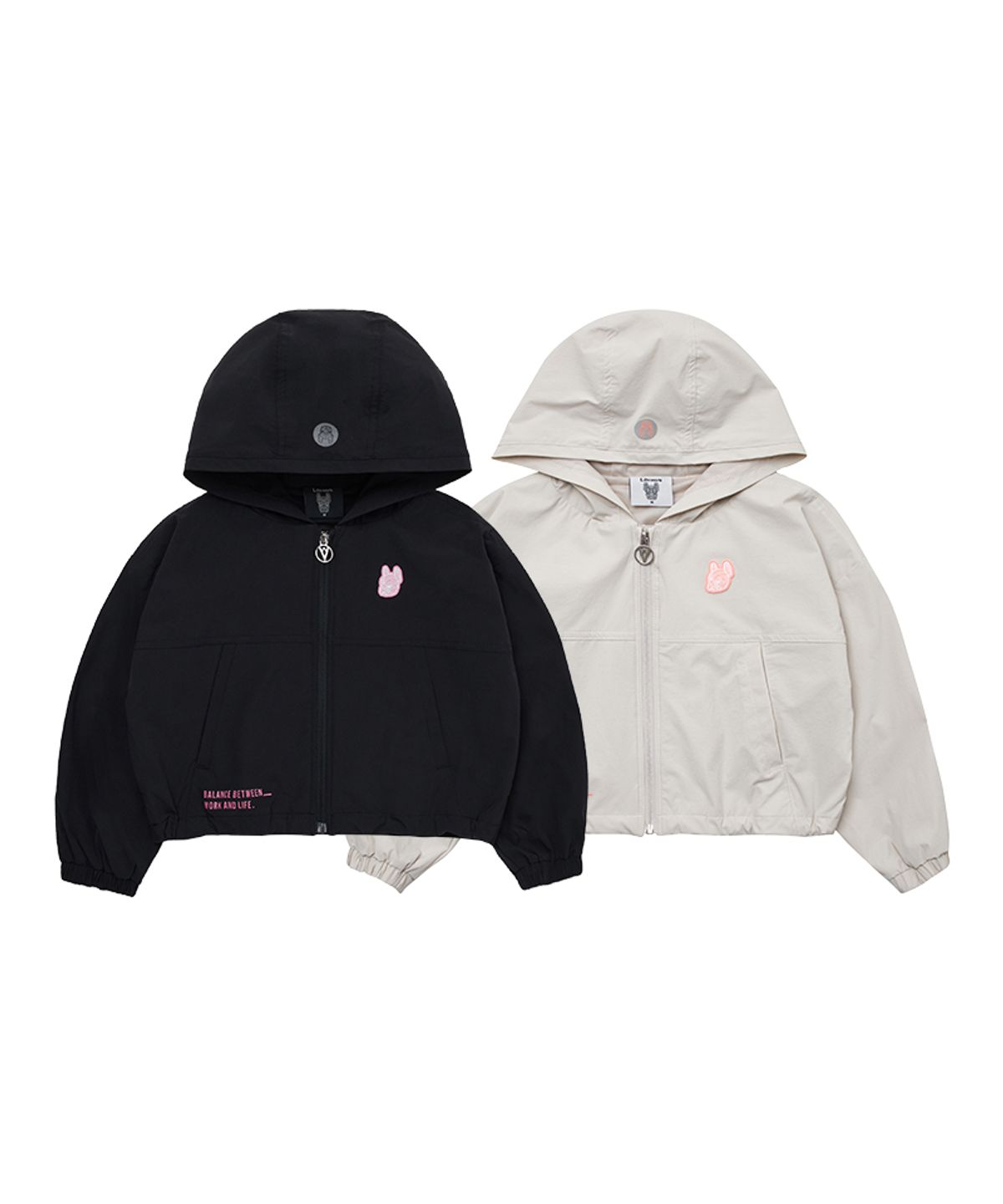 라이프워크 키즈(LIFEWORK KIDS) 키즈) 릴렉싱 나일론 후드 자켓