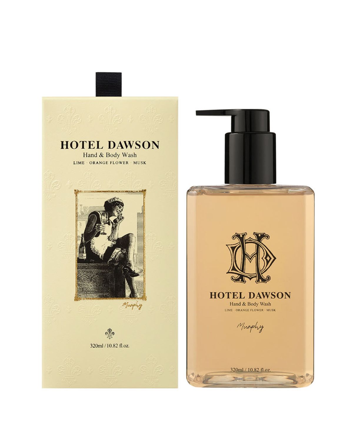 호텔도슨(HOTEL DAWSON) 머피 핸드 & 바디워시 320ml 시트러스향