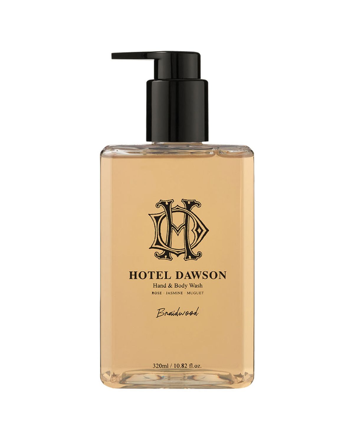 호텔도슨(HOTEL DAWSON) 브레이드우드 핸드 & 바디워시 320ml 플로럴향