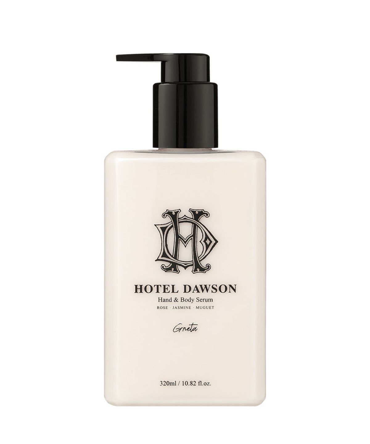 호텔도슨(HOTEL DAWSON) 그레타 핸드 & 바디 로션 320ml 플로럴향