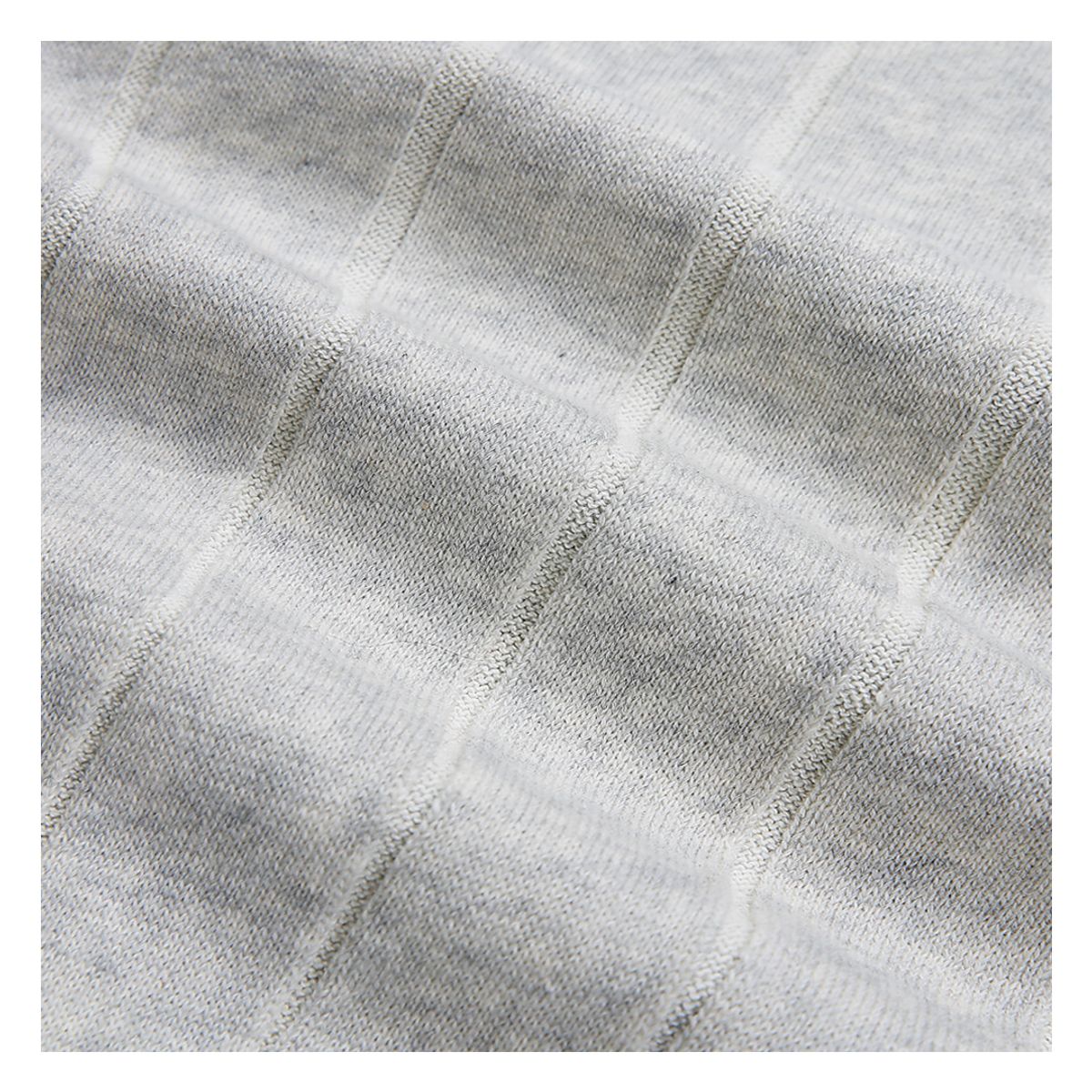 솔티(SORTIE) Reverse Combination Polo Knit (Oatmeal)
