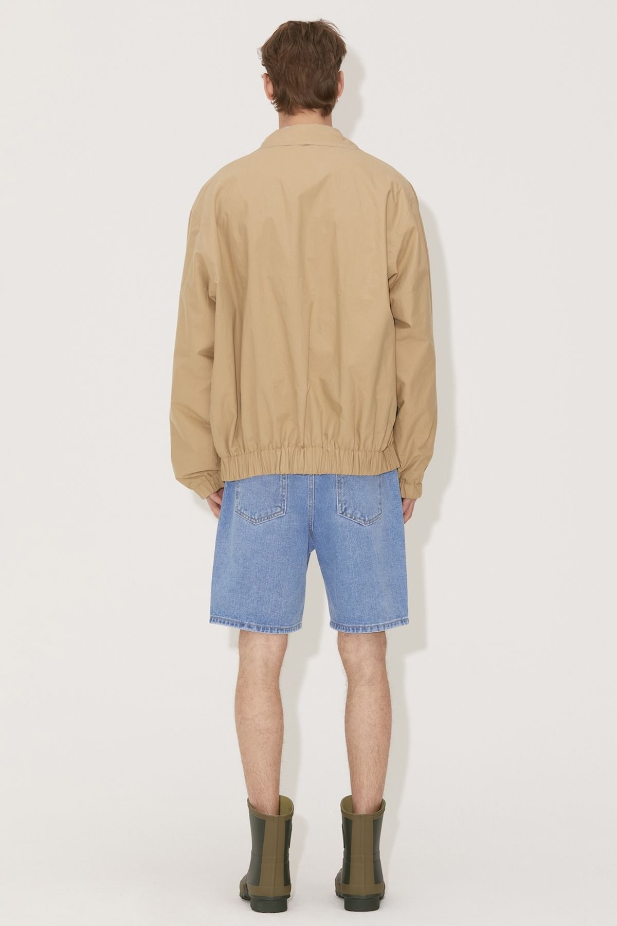 노앙(NOHANT) COTTON REVERSIBLE SINGLE JACKET BEIGE