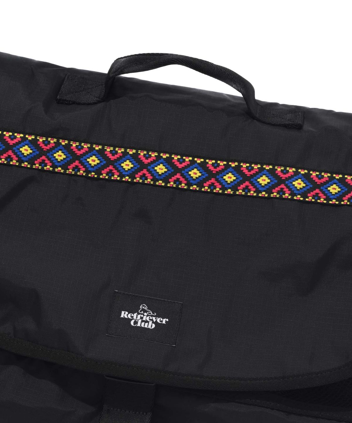 리트리버클럽(RETRIEVER CLUB) RC X FP AZTEC TRIBAL MESSENGER BAG [BLACK]