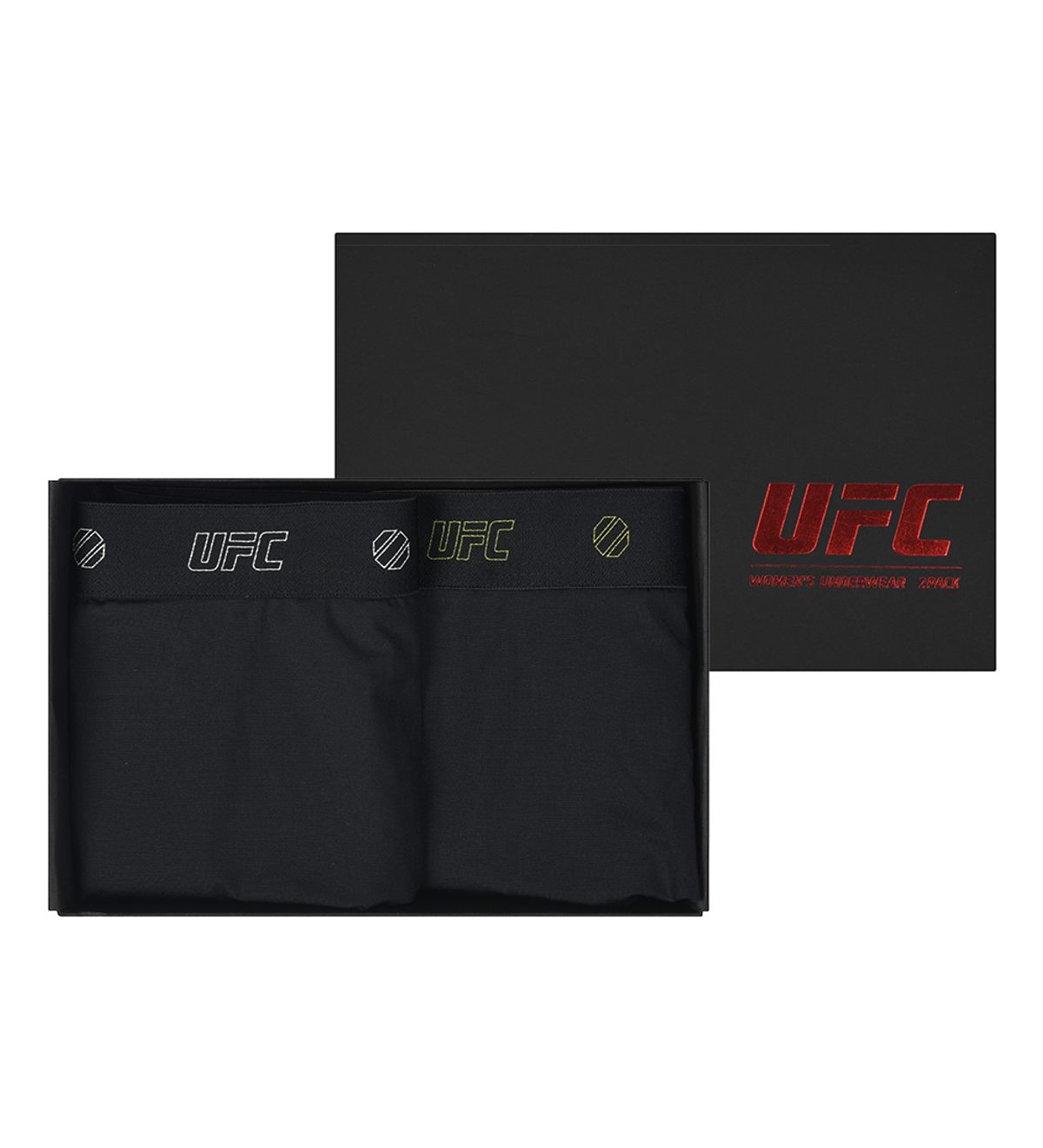 유에프씨 스포츠(UFC SPORT) UFC 베이직 여성 드로즈 2PACK 블랙 U4ECU1202BK
