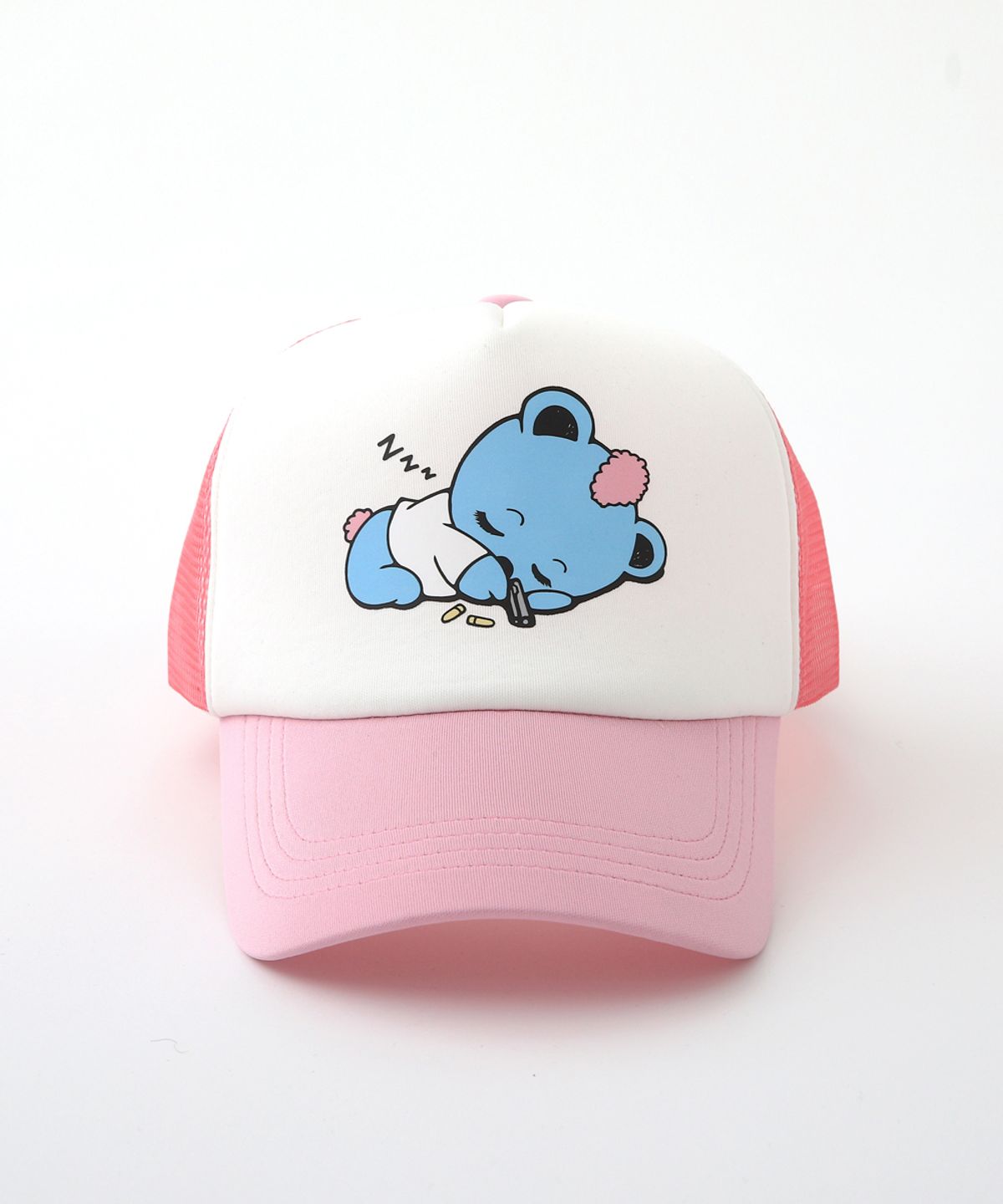 배드블루(BADBLUE) Baby BadBear Cap Pink