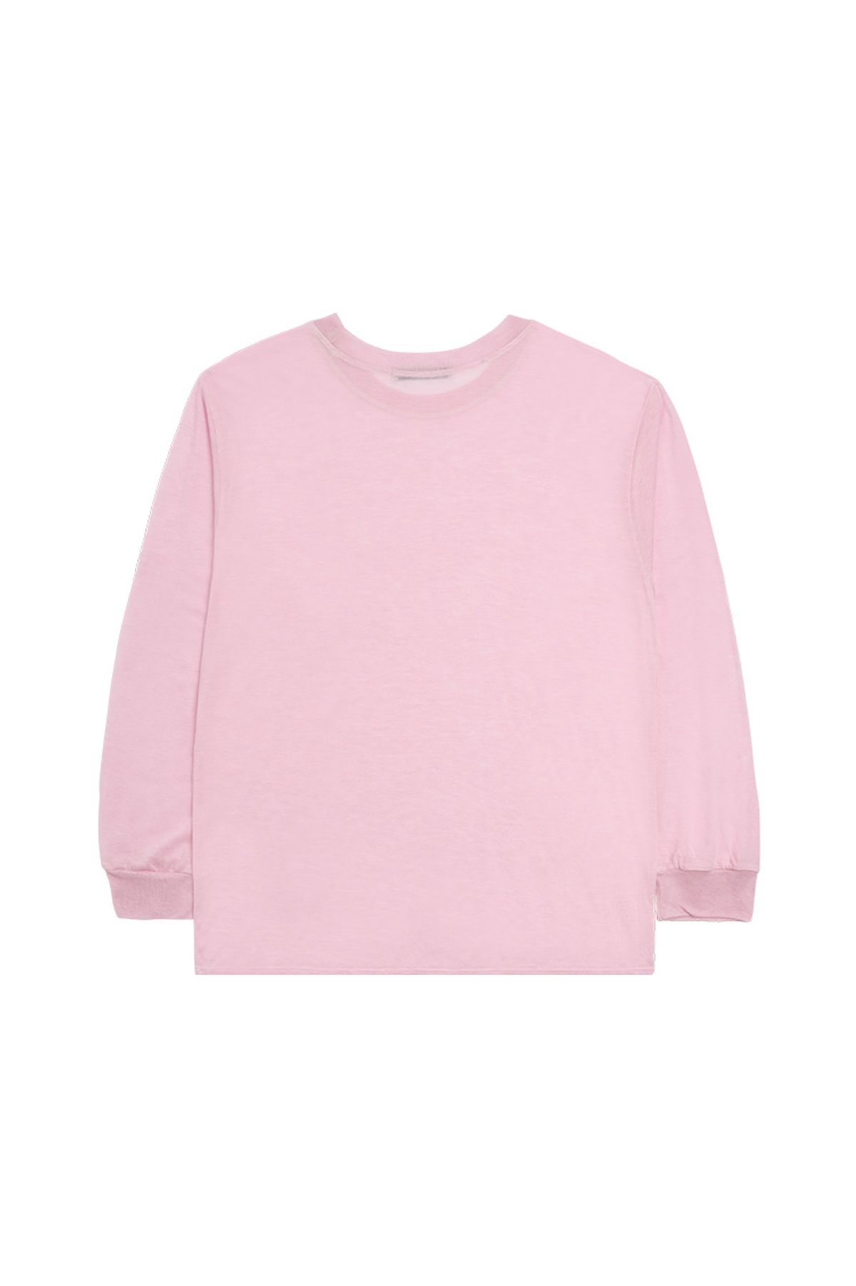 인터레스트(INTEREST) INTEREST LOGO WOOL LONG SLEEVE _PINK