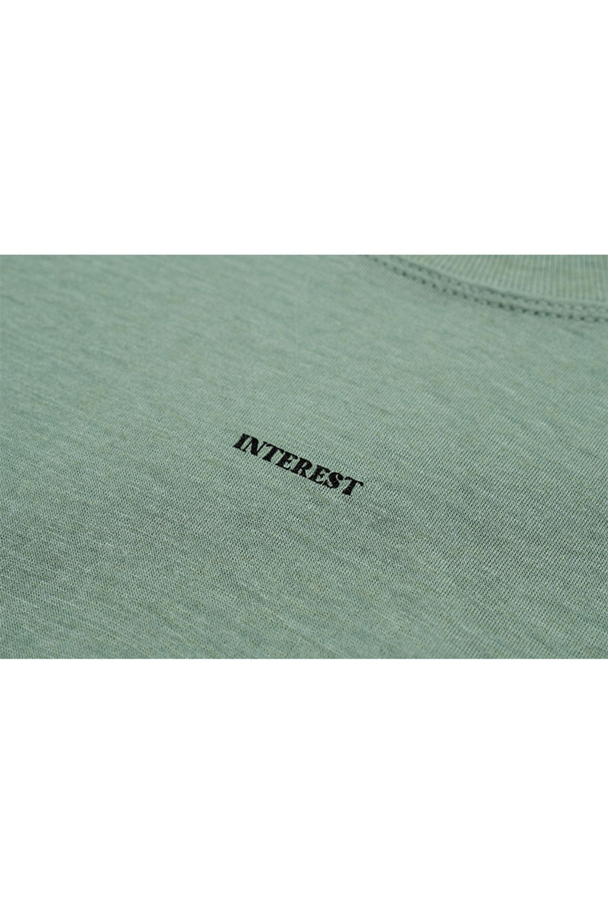 인터레스트(INTEREST) INTEREST LOGO WOOL LONG SLEEVE _KHAKI