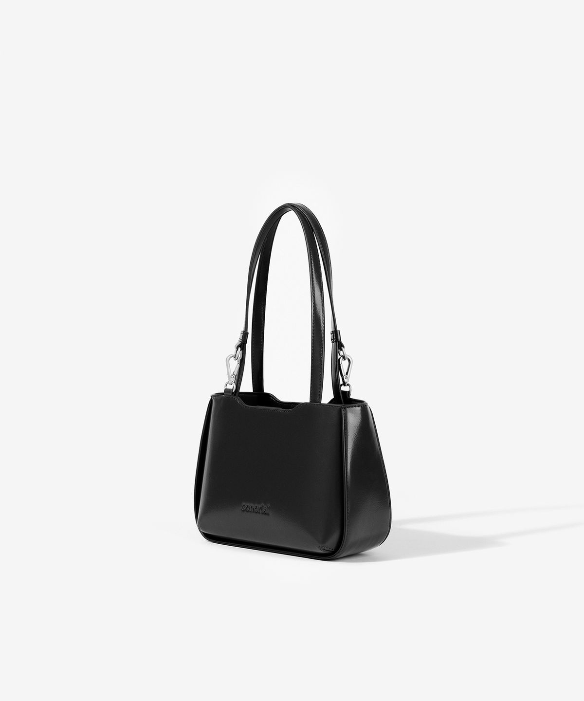 소노리얼(SONORIAL) Cloche bag - 클로슈백 숏 블랙