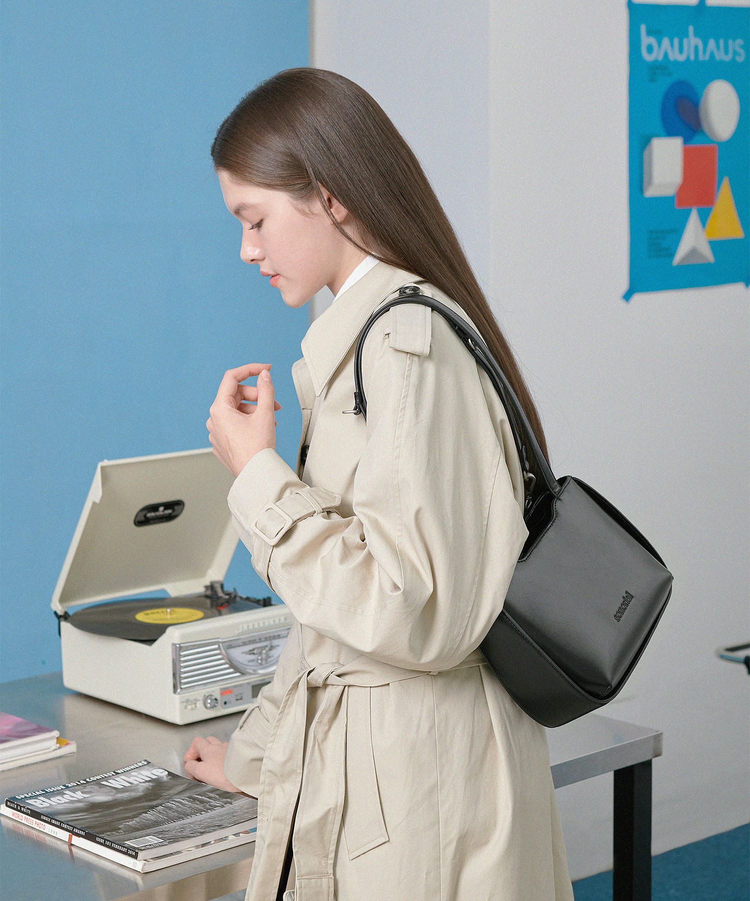 ショルダーバッグ・ポシェット Cloche bag cloche bag short black MUSINSA公式 | SONORIAL Cloche bag (short) - black