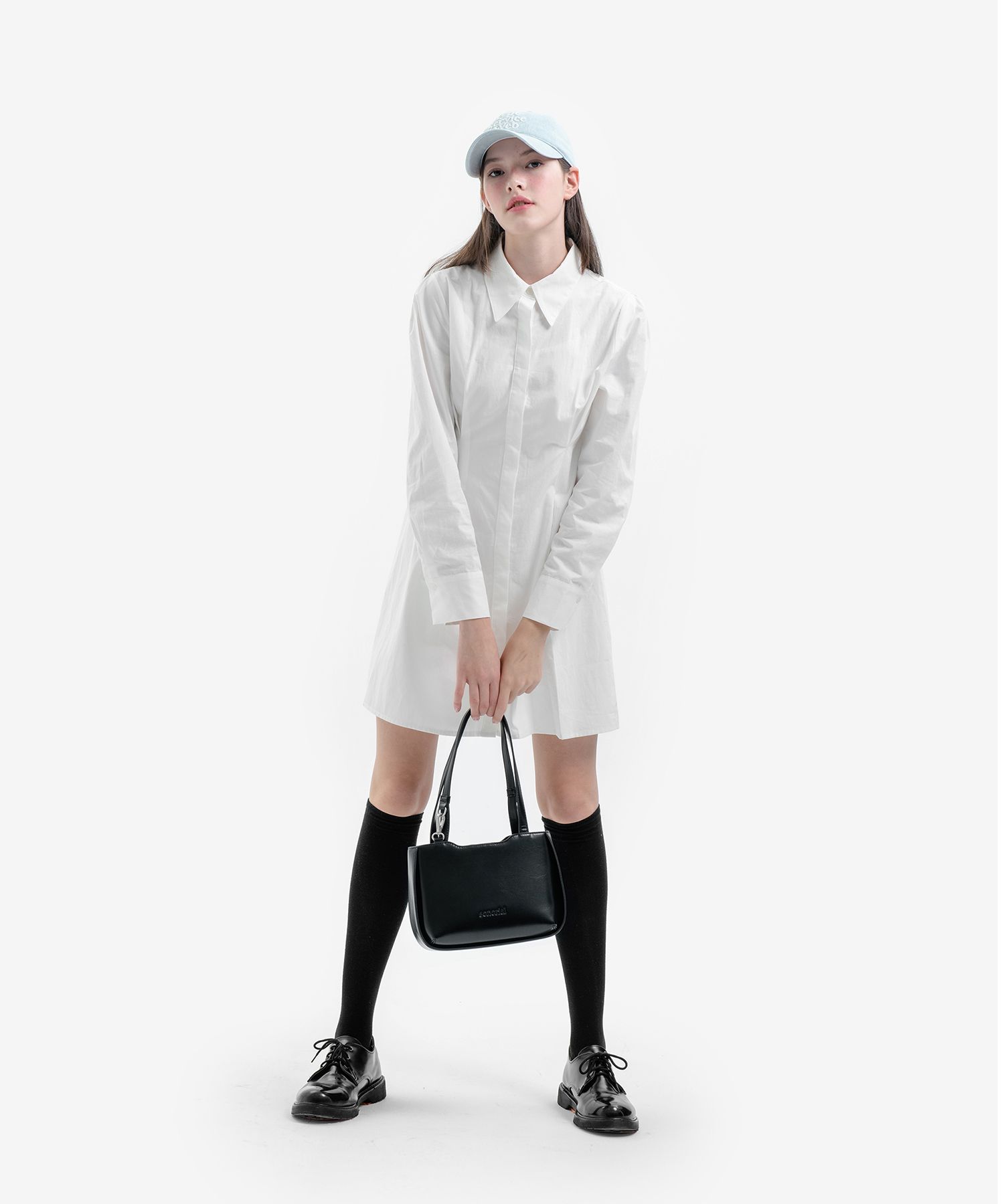 MUSINSA公式 | SONORIAL Cloche bag (short) - black