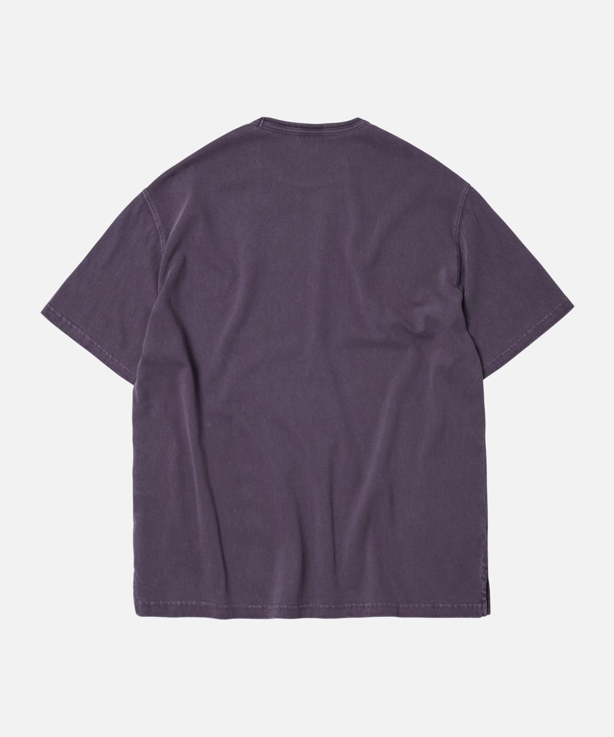 프리즘웍스(FRIZMWORKS) OG PIGMENT DYEING HALF TEE _ PURPLE
