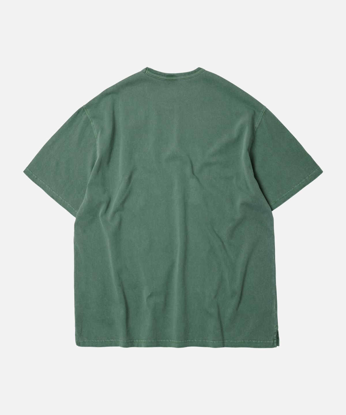 프리즘웍스(FRIZMWORKS) OG PIGMENT DYEING HALF TEE _ GREEN