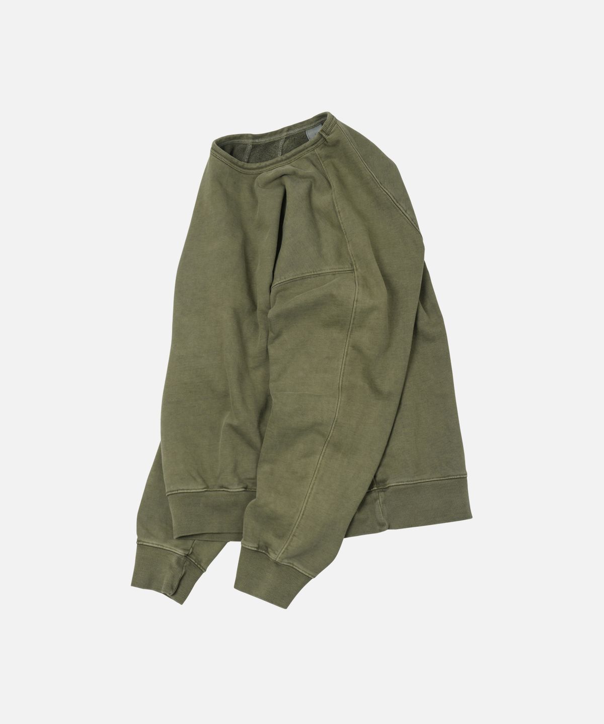 프리즘웍스(FRIZMWORKS) OG PIGMENT DYEING SWEATSHIRT 003 _ GREEN