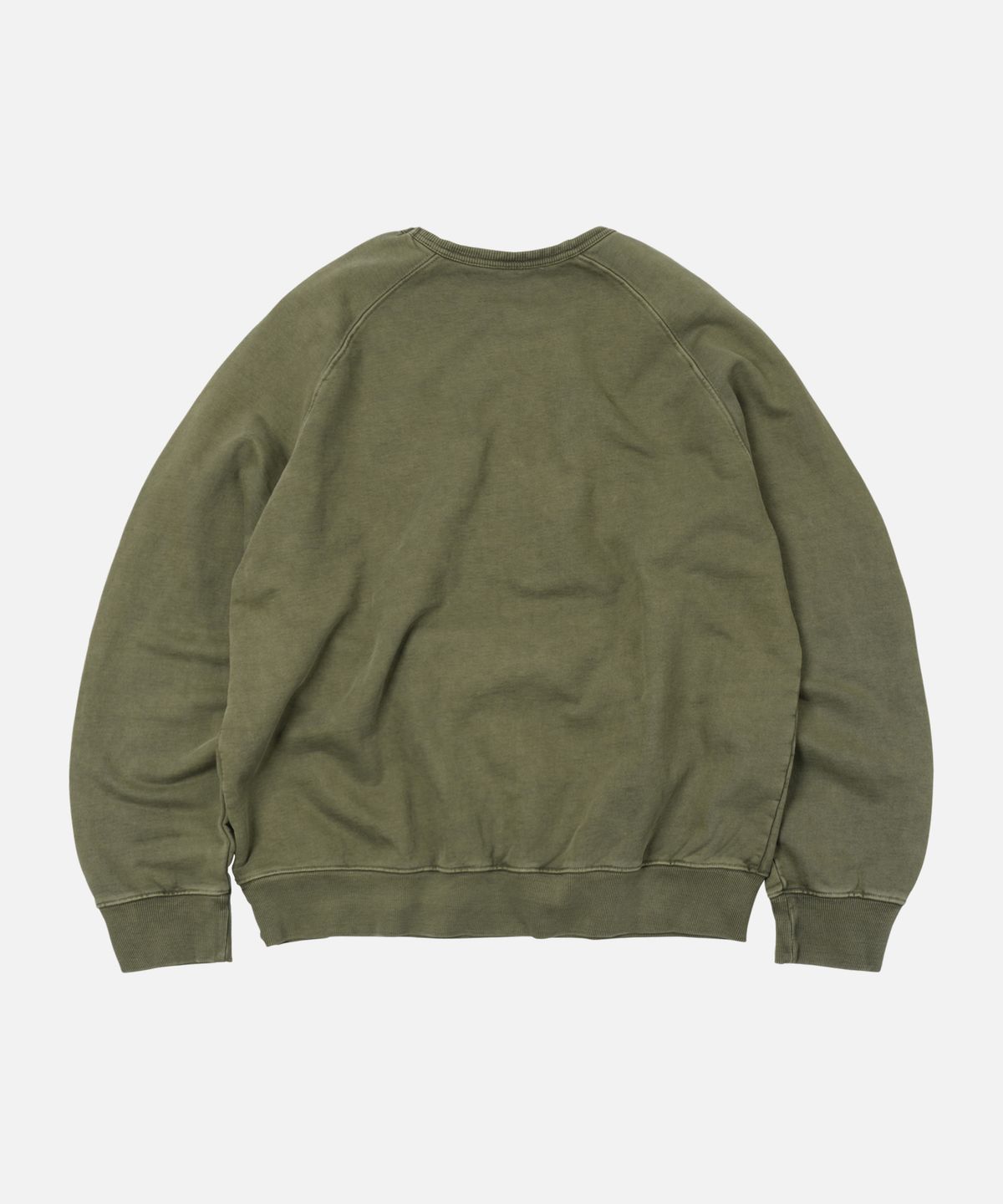프리즘웍스(FRIZMWORKS) OG PIGMENT DYEING SWEATSHIRT 003 _ GREEN