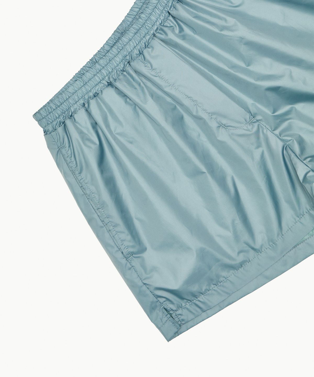 아모멘토(AMOMENTO) GLOSSY BANDING SHORTS_DARK BLUE