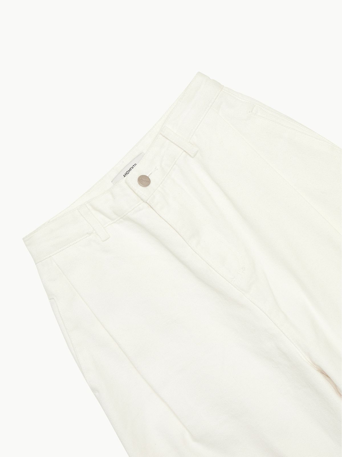 아모멘토(AMOMENTO) GARCONNE DENIM PANTS_WHITE