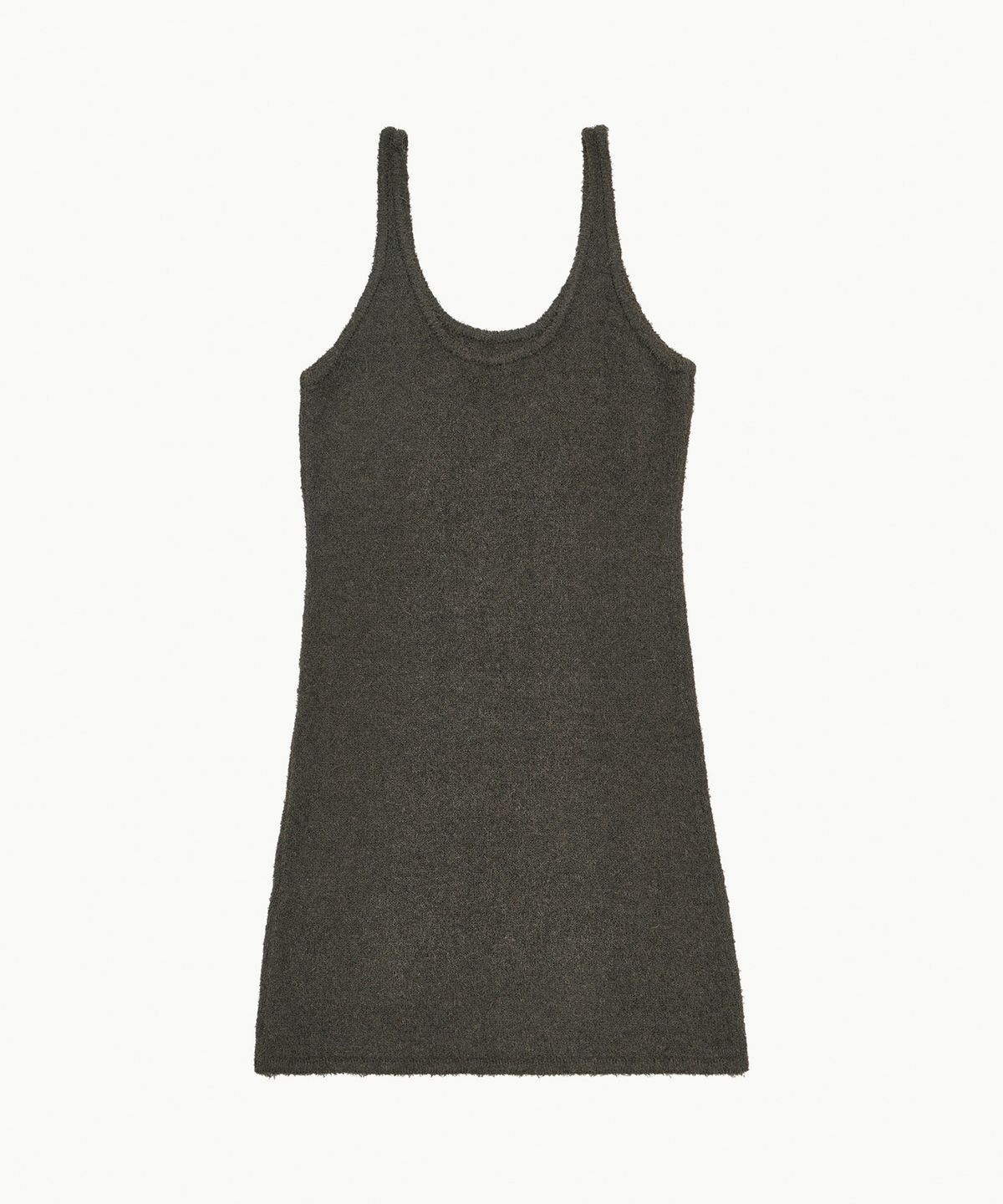 아모멘토(AMOMENTO) FANCY MINI DRESS_BROWN