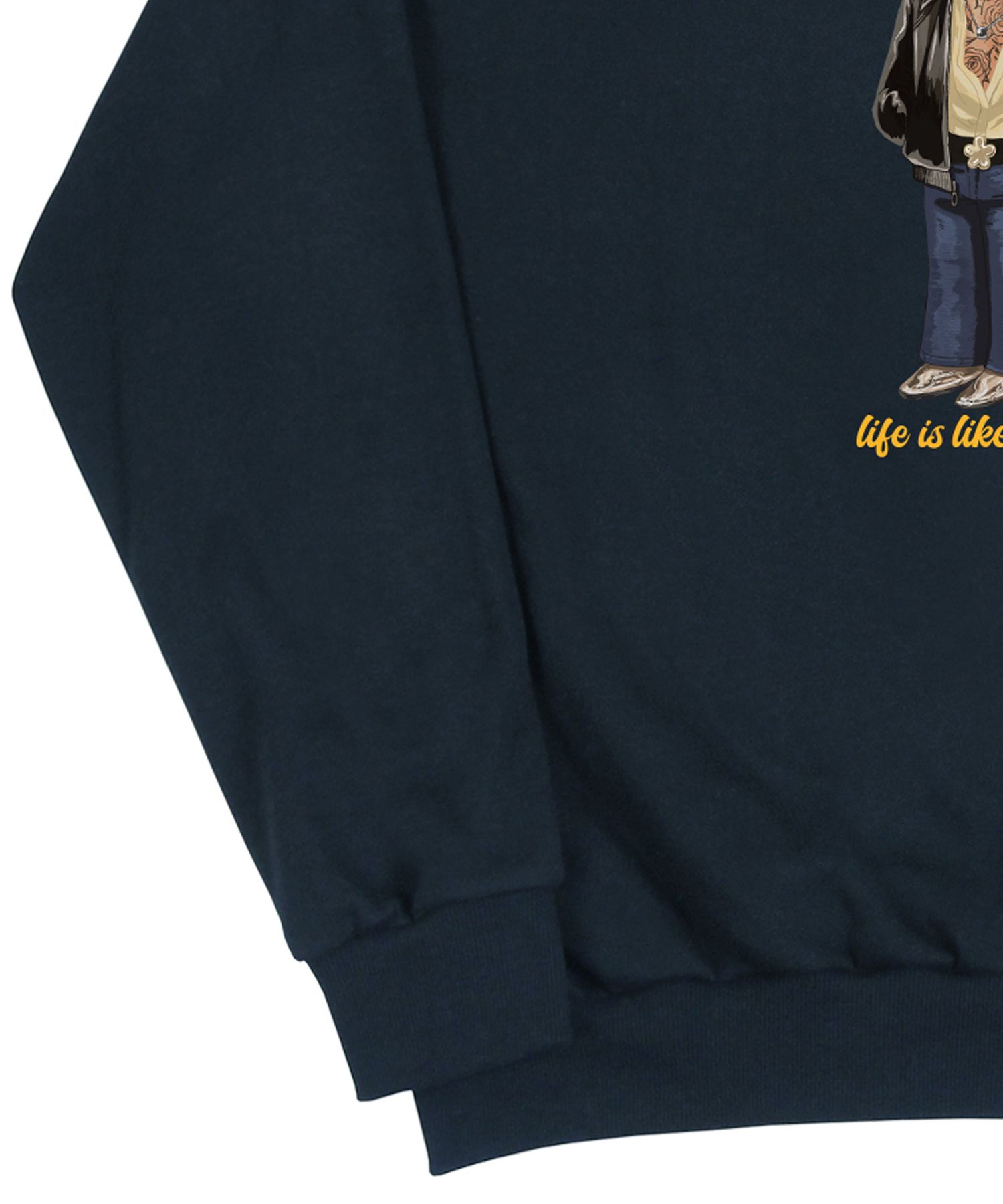 [GRAVER]★TATTOO DOG PERITO SWEATSHIRT MUSINSA | GRAVER [UNISEX] Tattoo Dog Perito Sweatshirt_Navy