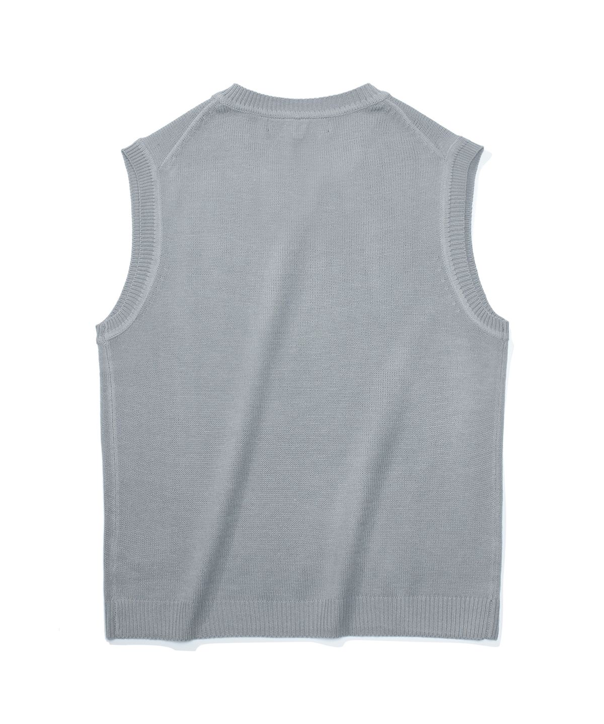 컬럼비아 유니버시티(COLUMBIA UNIVERSITY) 1754 CROWN V NECK VEST SWEATER 그레이
