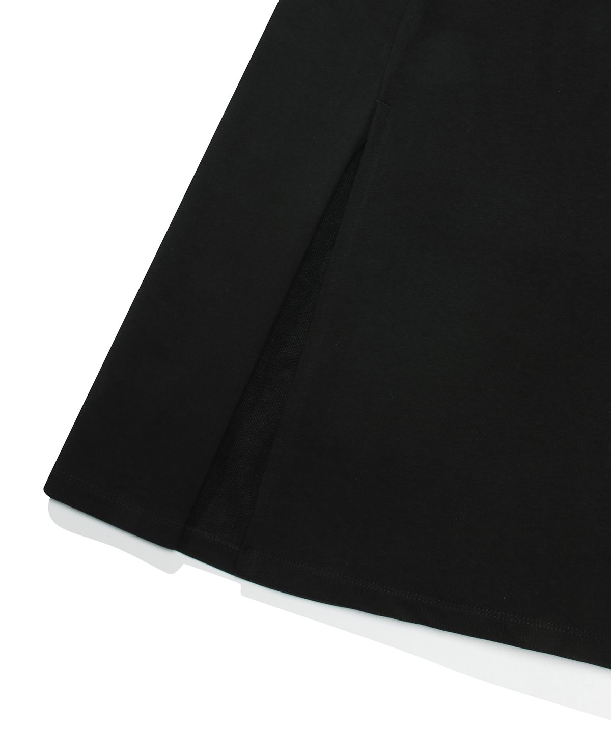 컬럼비아 유니버시티(COLUMBIA UNIVERSITY) 1754 CROWN TERRY LONG SKIRT 블랙