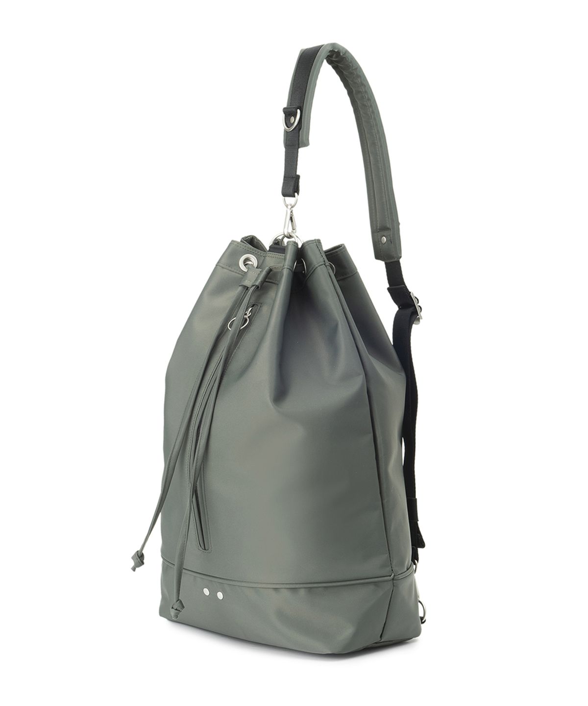 하이픈(HYPHEN) NYLON BUCKET SLING BAG (B003_KHAKI)