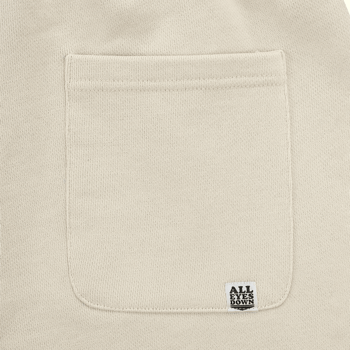 올아이즈다운(ALL EYES DOWN) LOGO SWEAT PANTS(Beige)