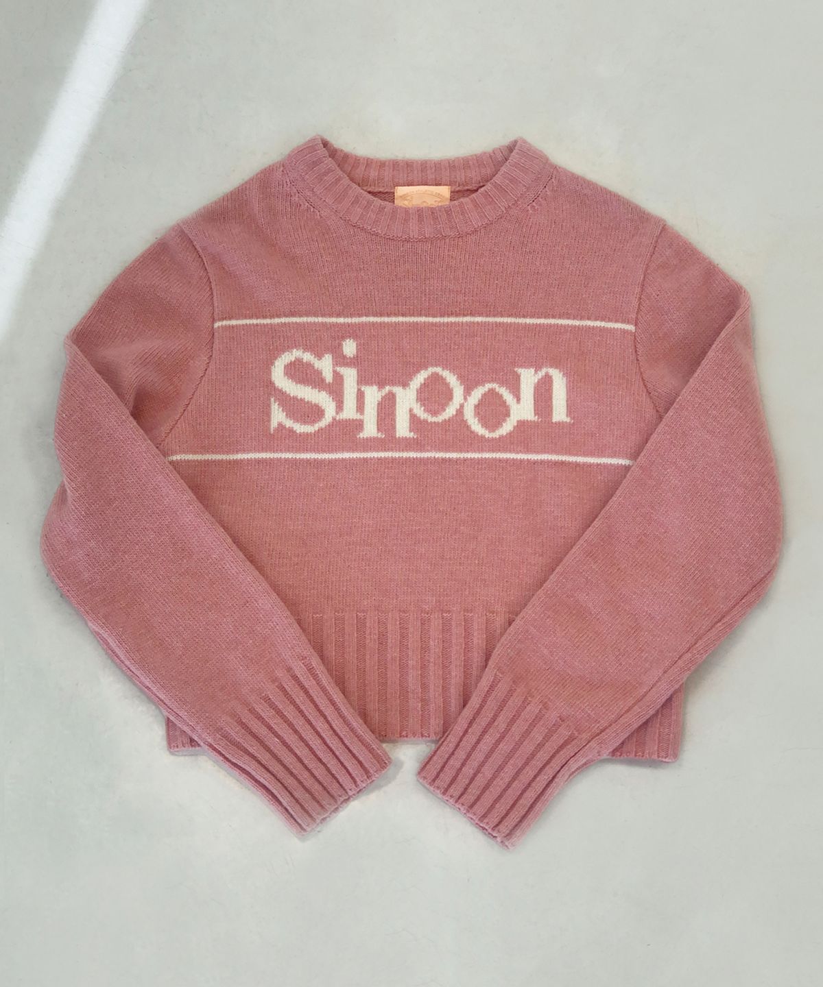 시눈(SINOON) SINOON PULLOVER KNIT (PINK)
