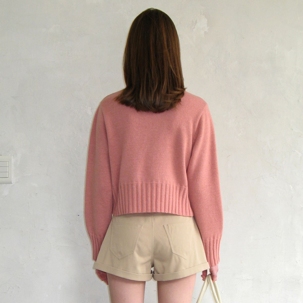 시눈(SINOON) SINOON PULLOVER KNIT (PINK)