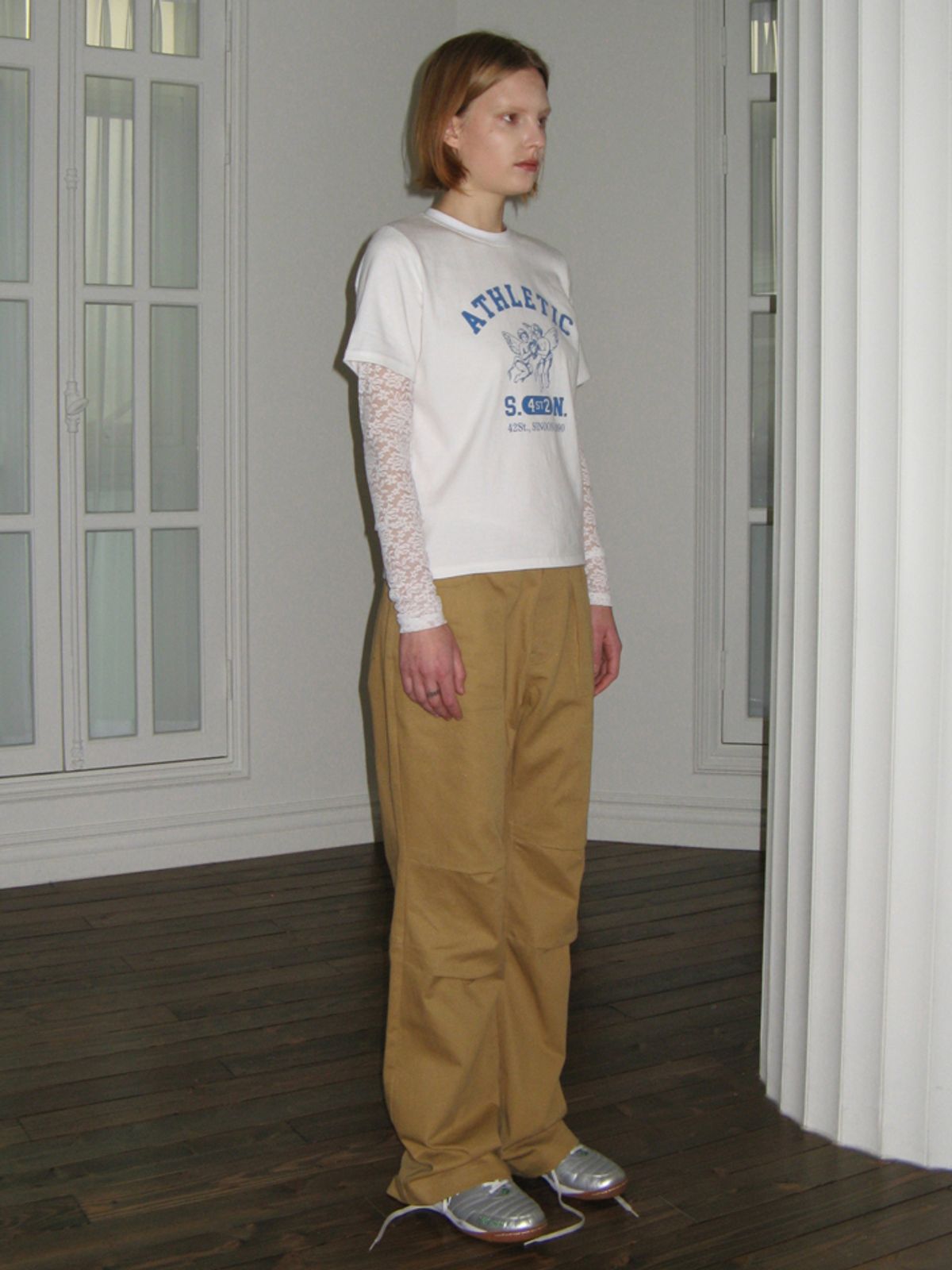 시눈(SINOON) OUT-POCKET CARPENTER PANTS (OLIVE BEIGE)