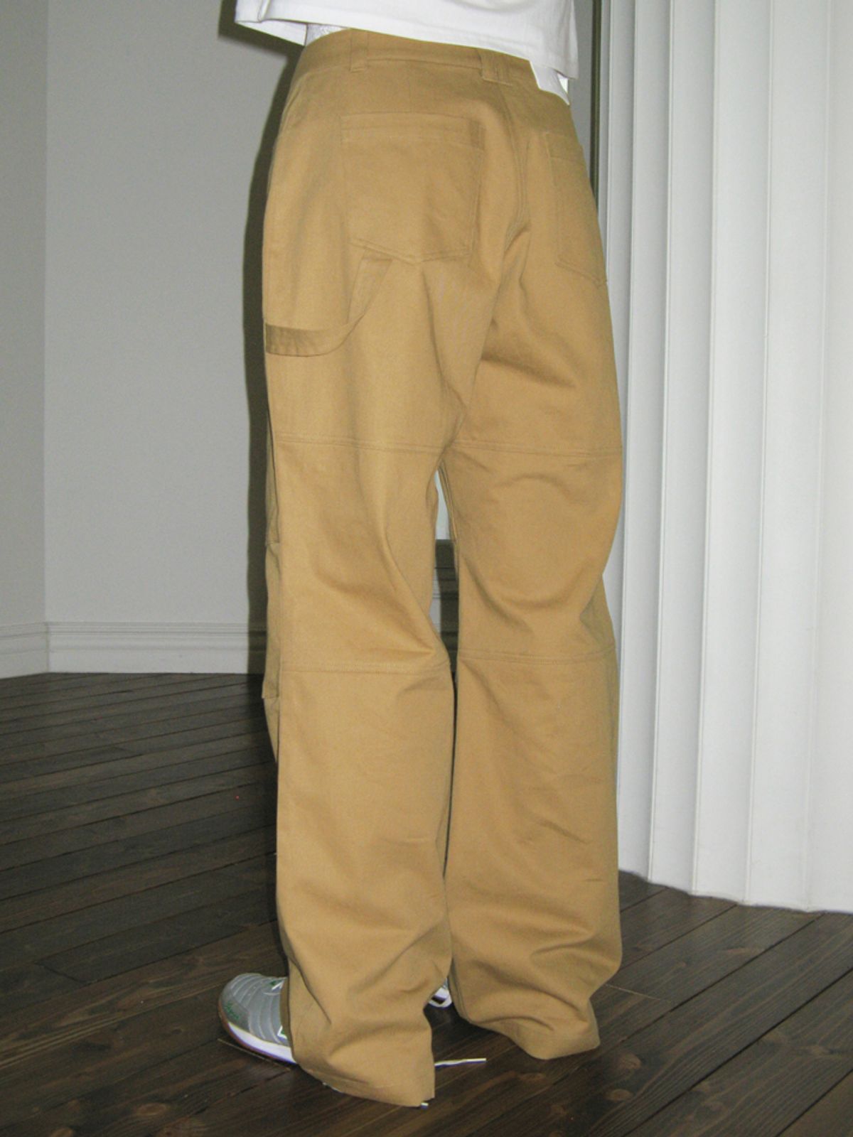 시눈(SINOON) OUT-POCKET CARPENTER PANTS (OLIVE BEIGE)