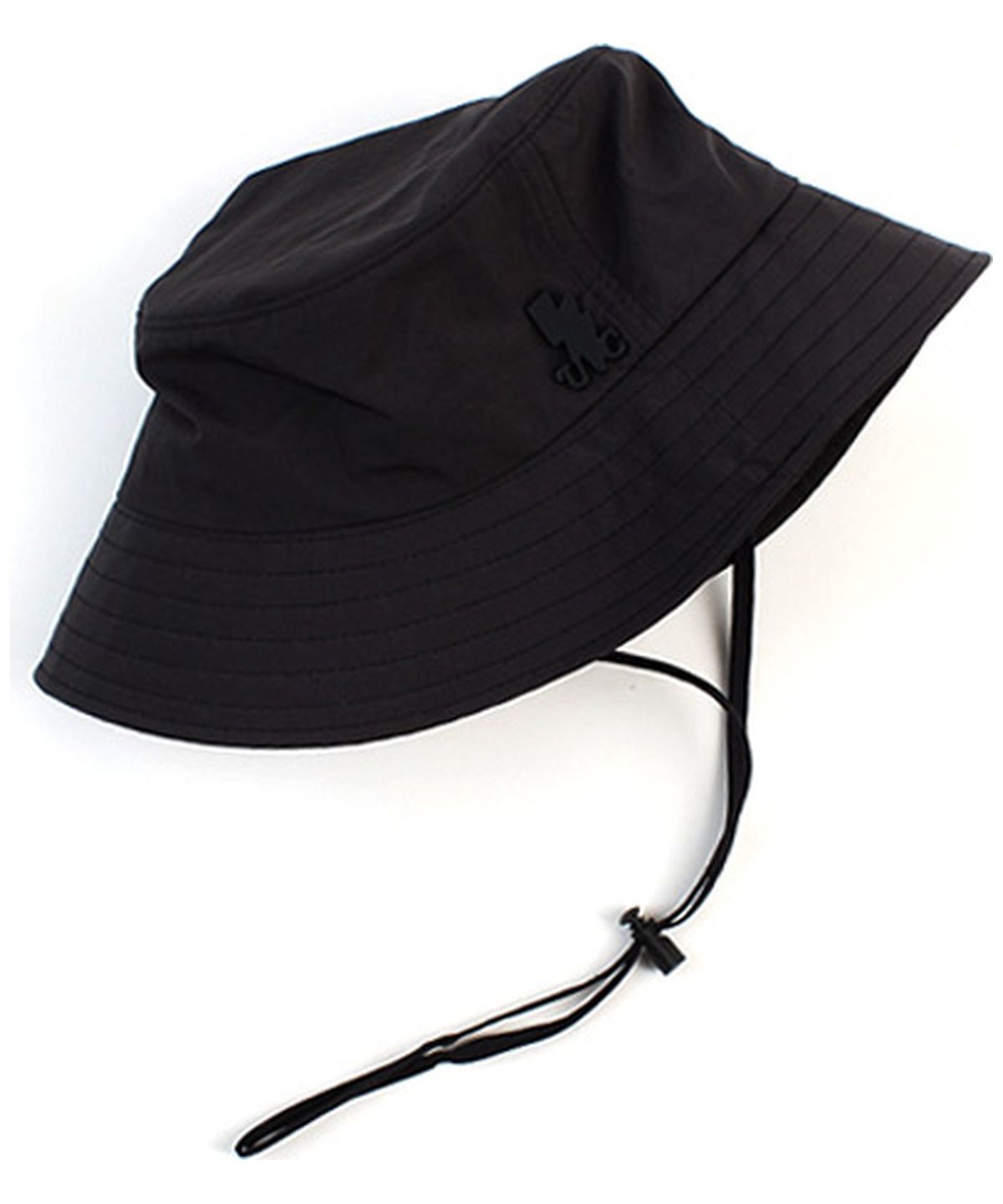 유니버셜 케미스트리(UNIVERSAL CHEMISTRY) String Black Poly Bucket Hat 폴리버킷햇