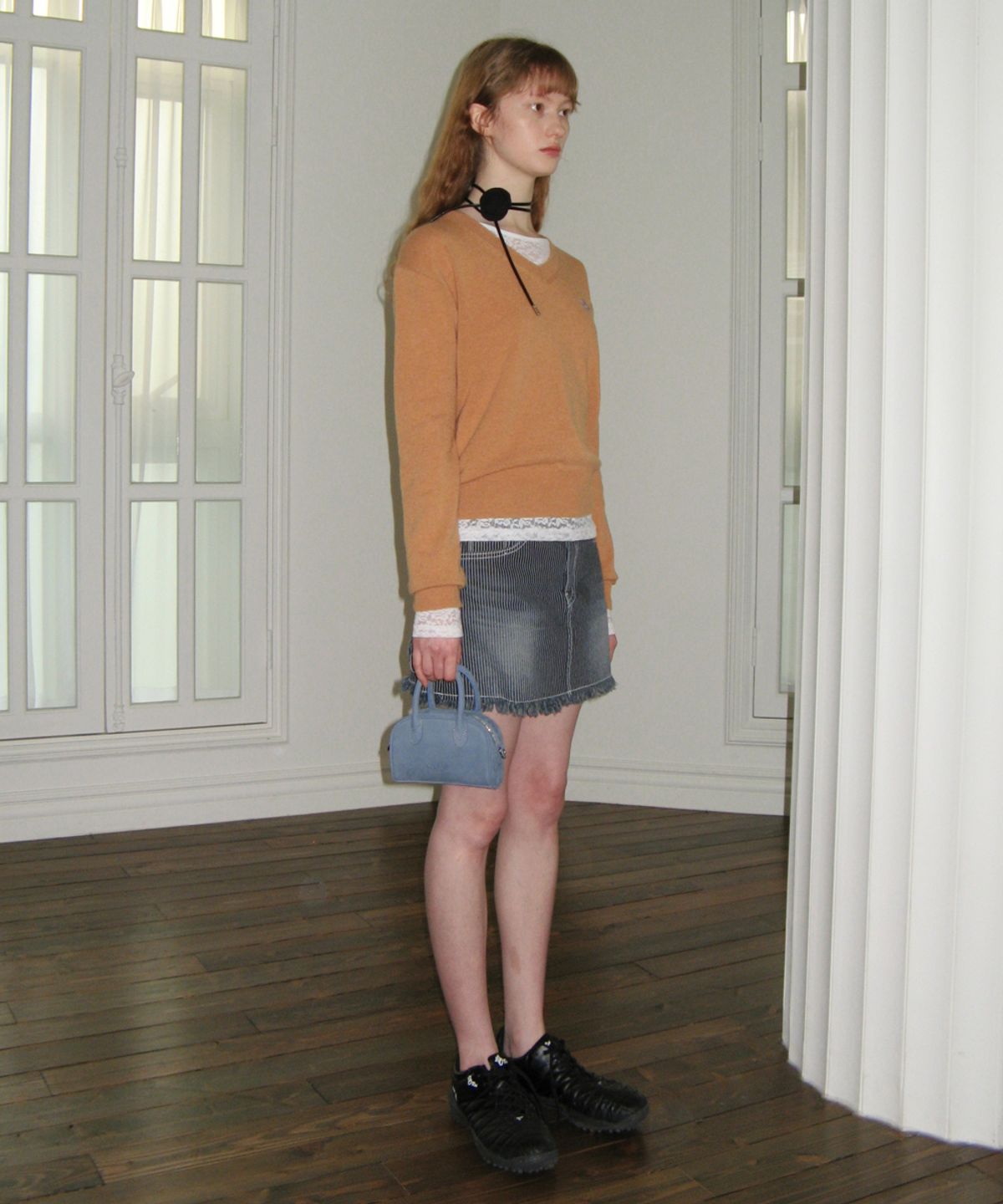 시눈(SINOON) SMOOTH MICRO BAG (LIGHT BLUE)