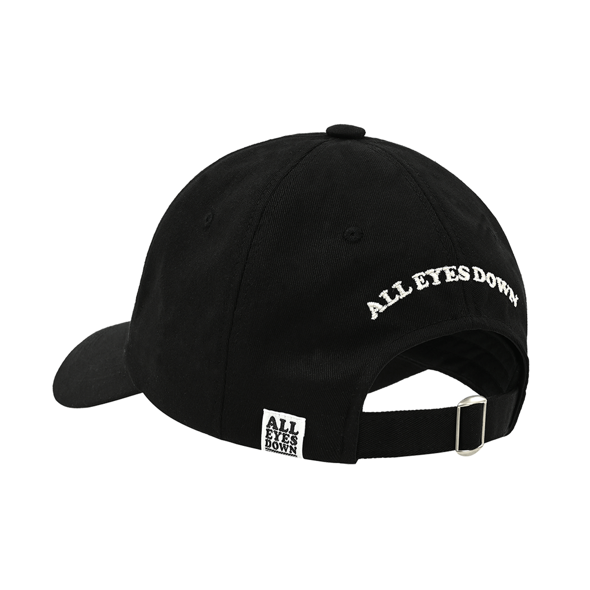 올아이즈다운(ALL EYES DOWN) STITCH LOGO CAP(Black)