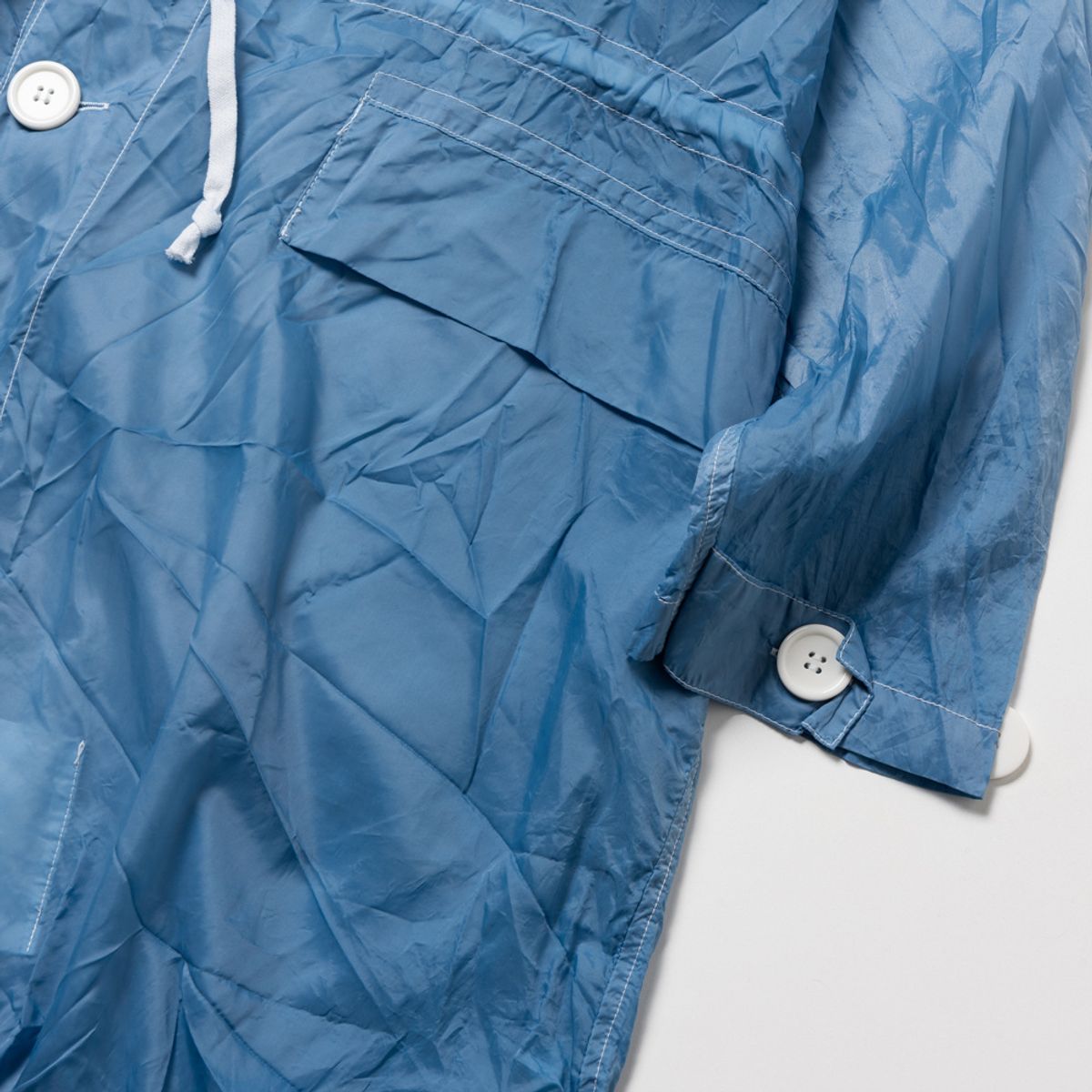 와이엠씨엘케이와이(YMCL KY) British Snow Camouflage Parka - Sax Blue