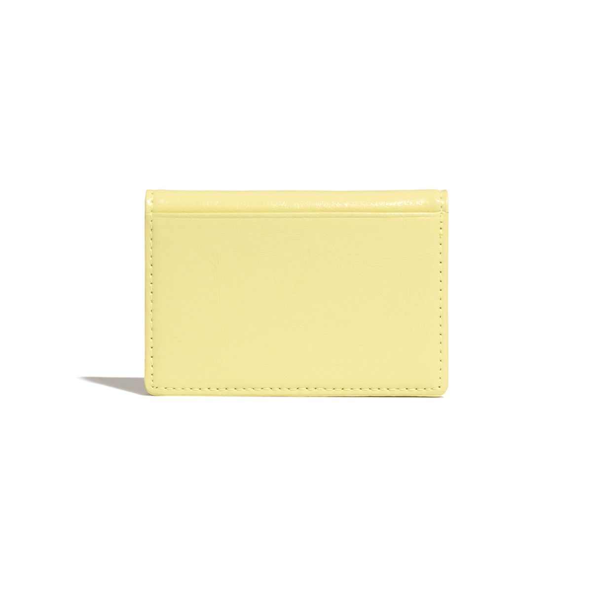 페넥(FENNEC) CRINKLE SOFT CARD CASE - LEMON