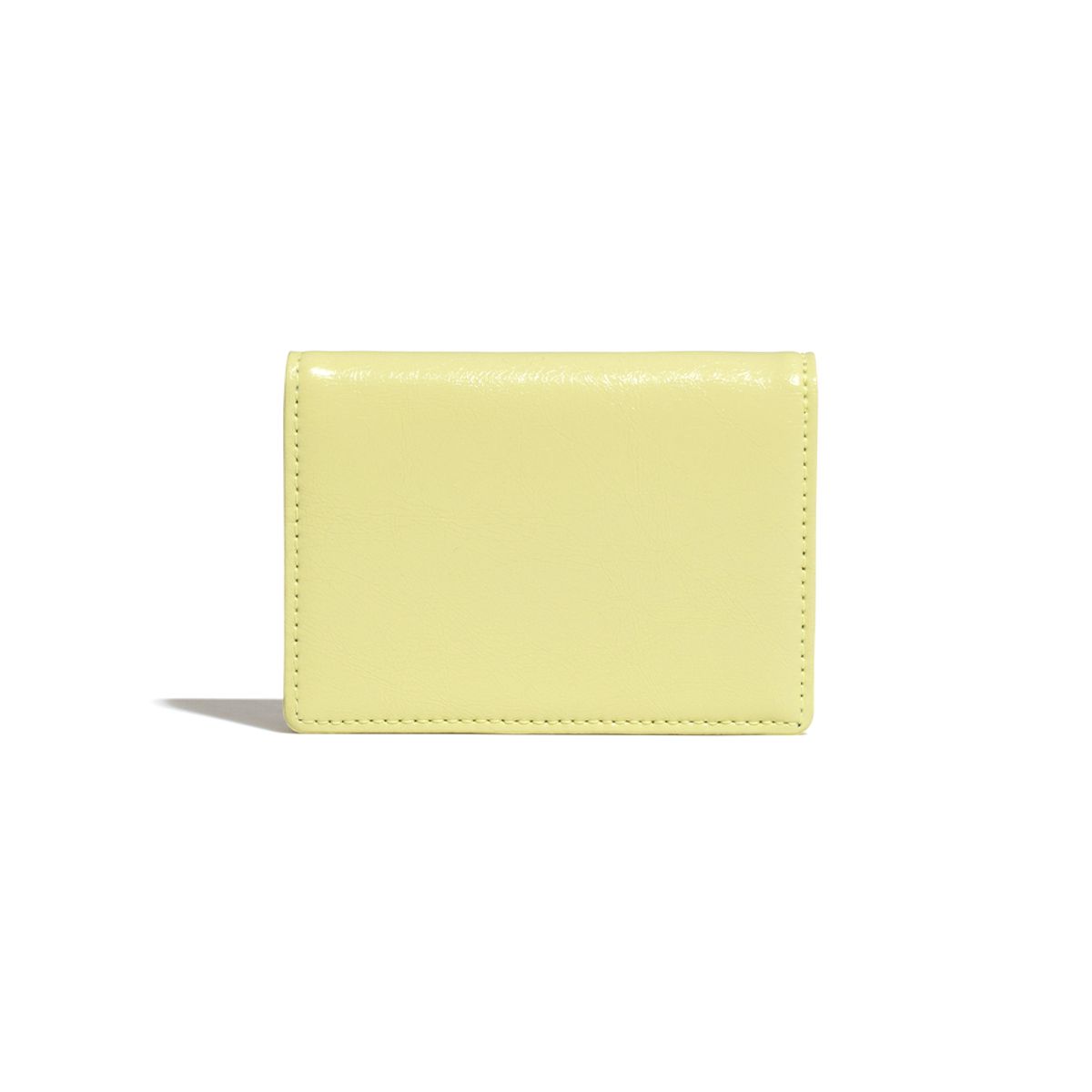 페넥(FENNEC) CRINKLE HALFMOON ACCORDION POCKET - LEMON