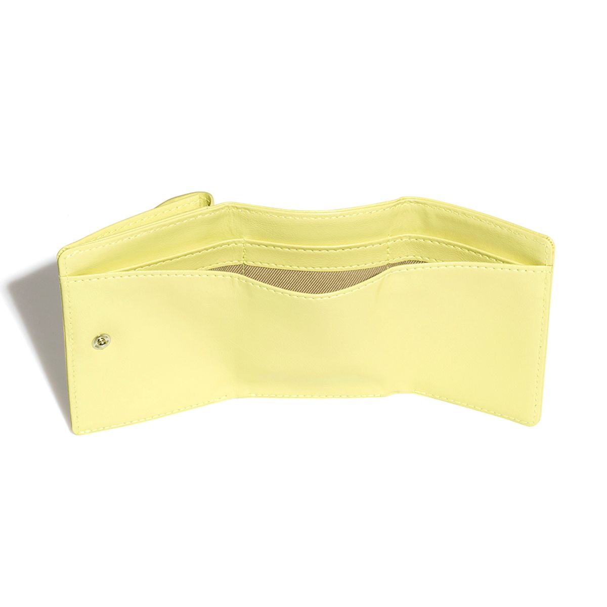 페넥(FENNEC) CRINKLE HALFMOON MINI WALLET - LEMON