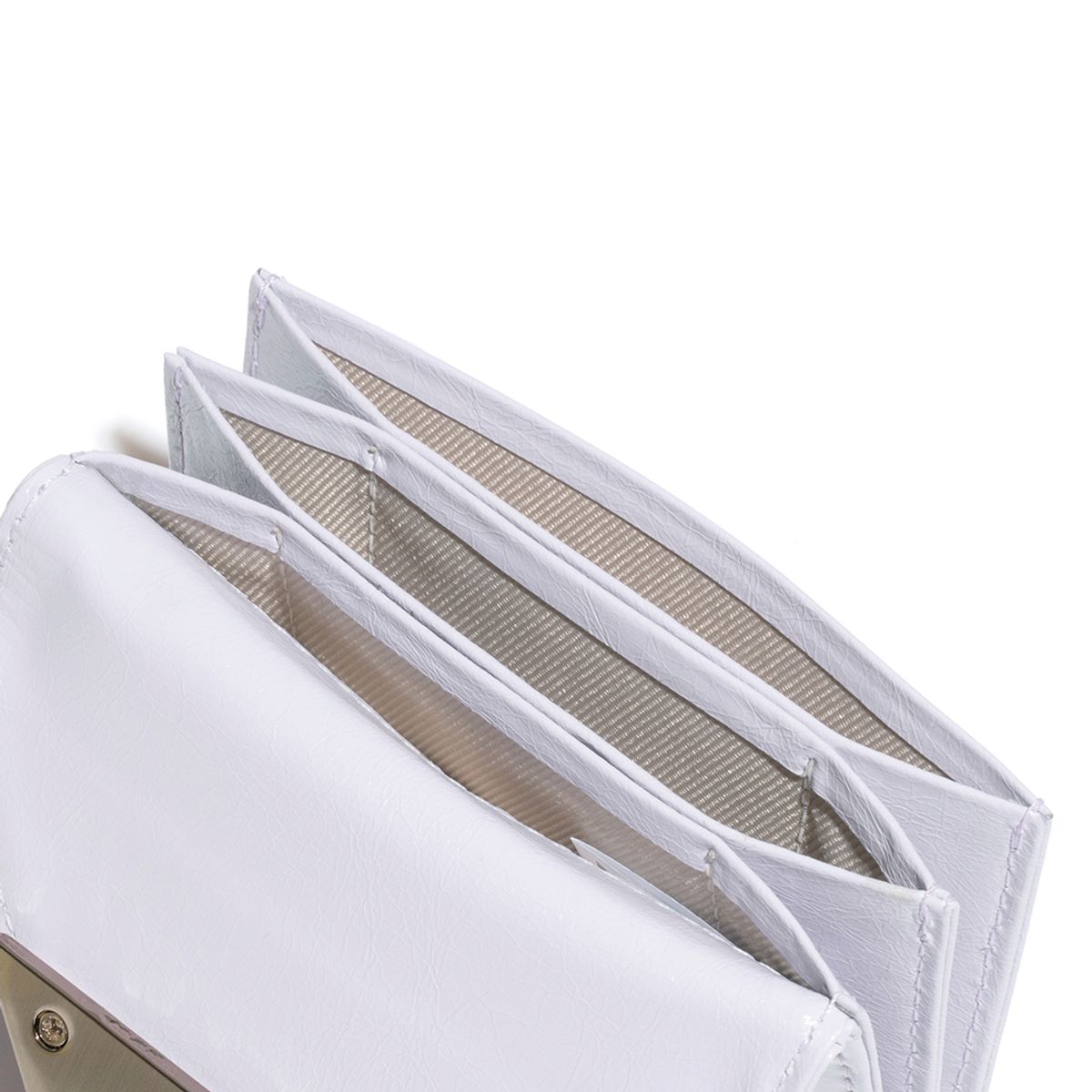페넥(FENNEC) CRINKLE TRIANGLE ACCORDION POCKET - FOG LAVENDER