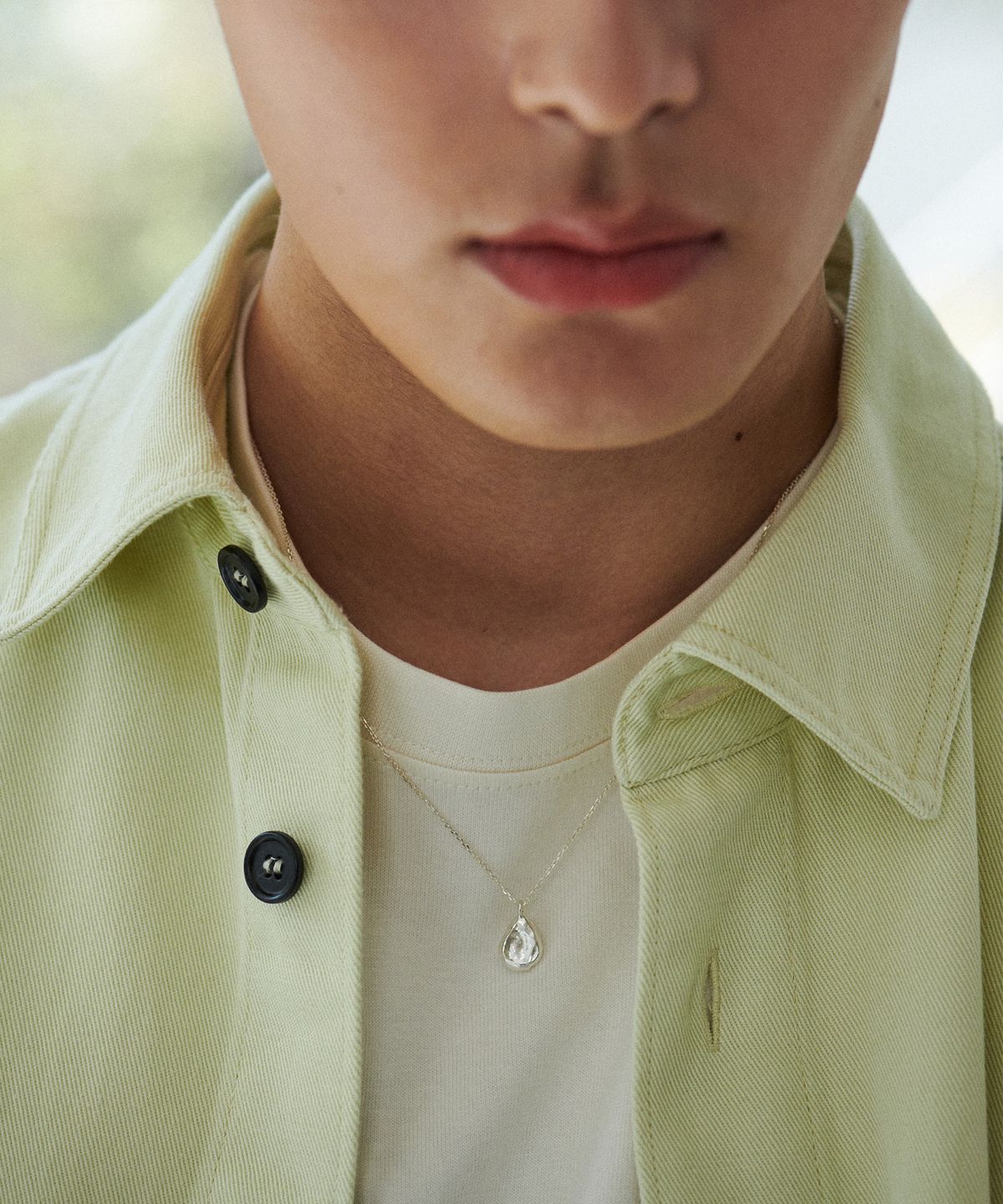 베흐트(VERTE) [Mens][925 silver] Un.silver.89 / Avocat necklace (silver)