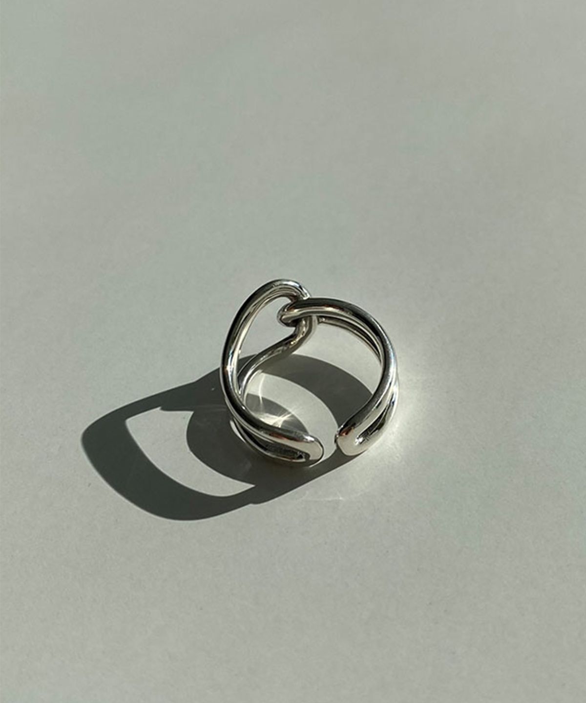 베흐트(VERTE) [Mens][925 silver] Cinq.silver.50 / nubble ring
