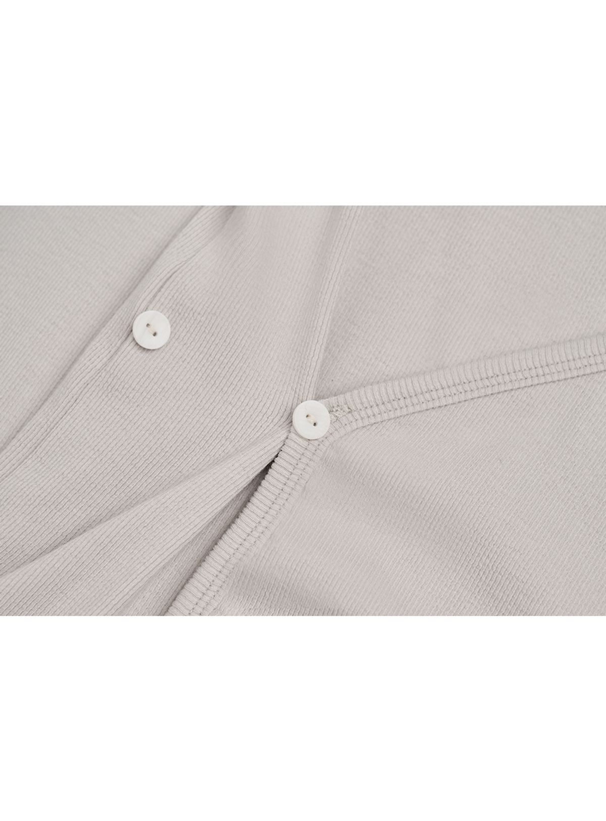 인터레스트(INTEREST) HALTER LAYERED TOP_GRAY
