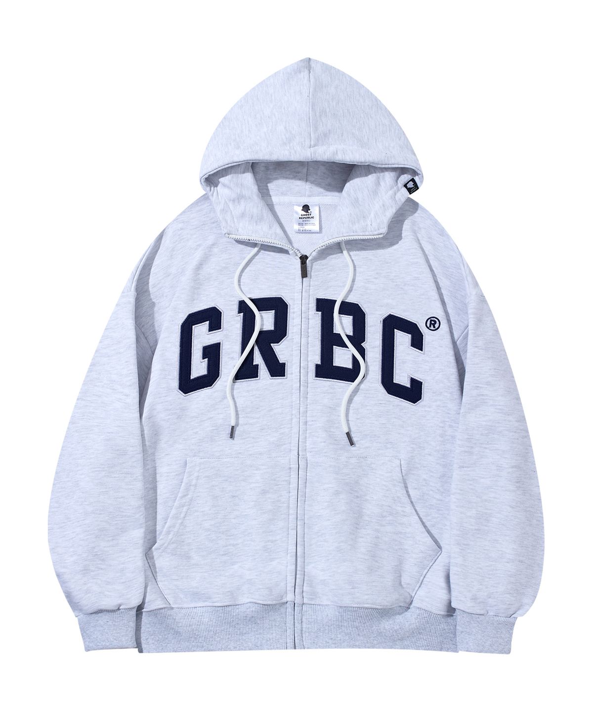 고스트리퍼블릭(GHOST REPUBLIC) GRBC 빅 패치 오버핏 후드집업 GHZ-269