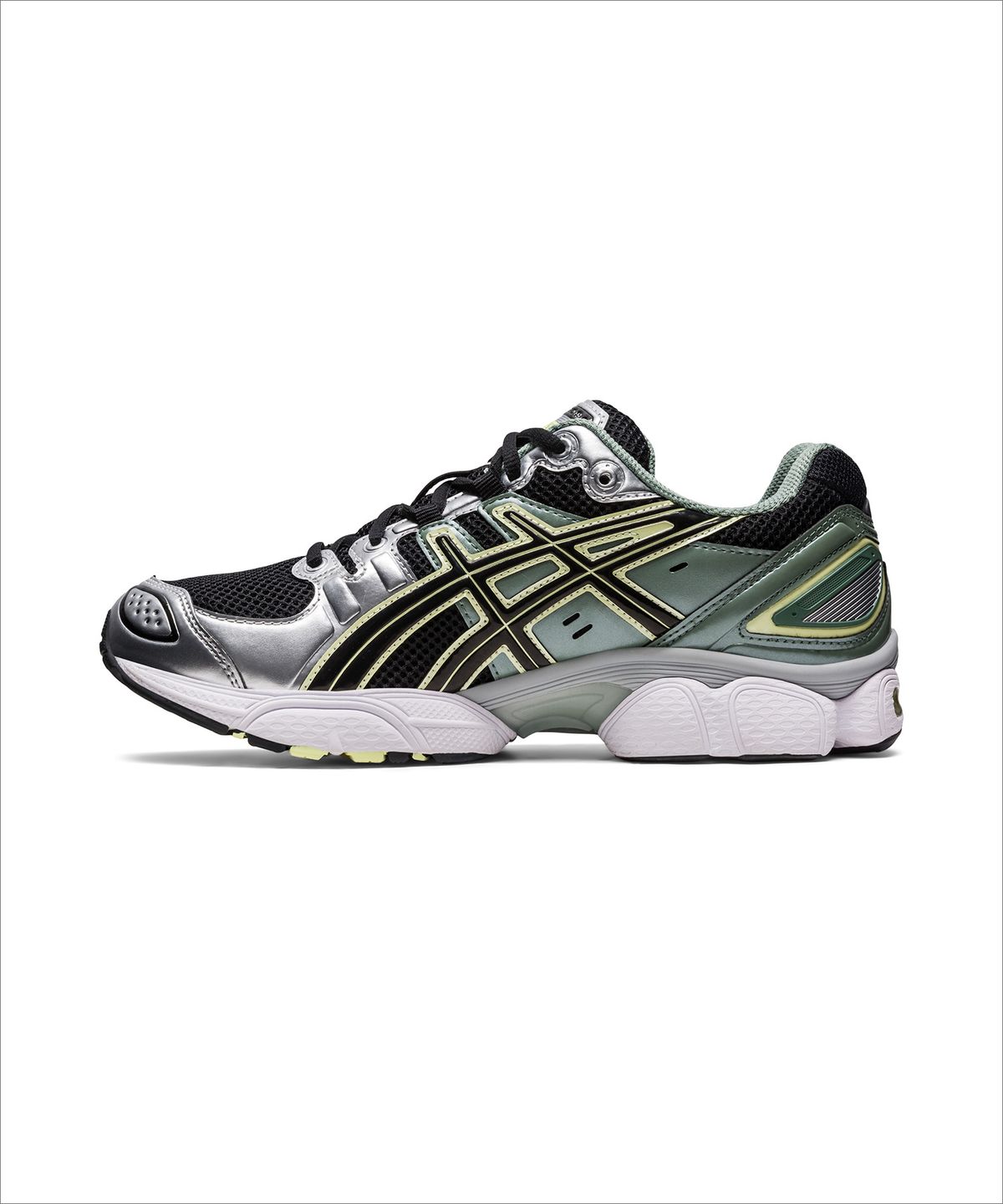 아식스(ASICS) 젤-님버스 9 - 블랙:퓨어 실버 / 1201A424-004