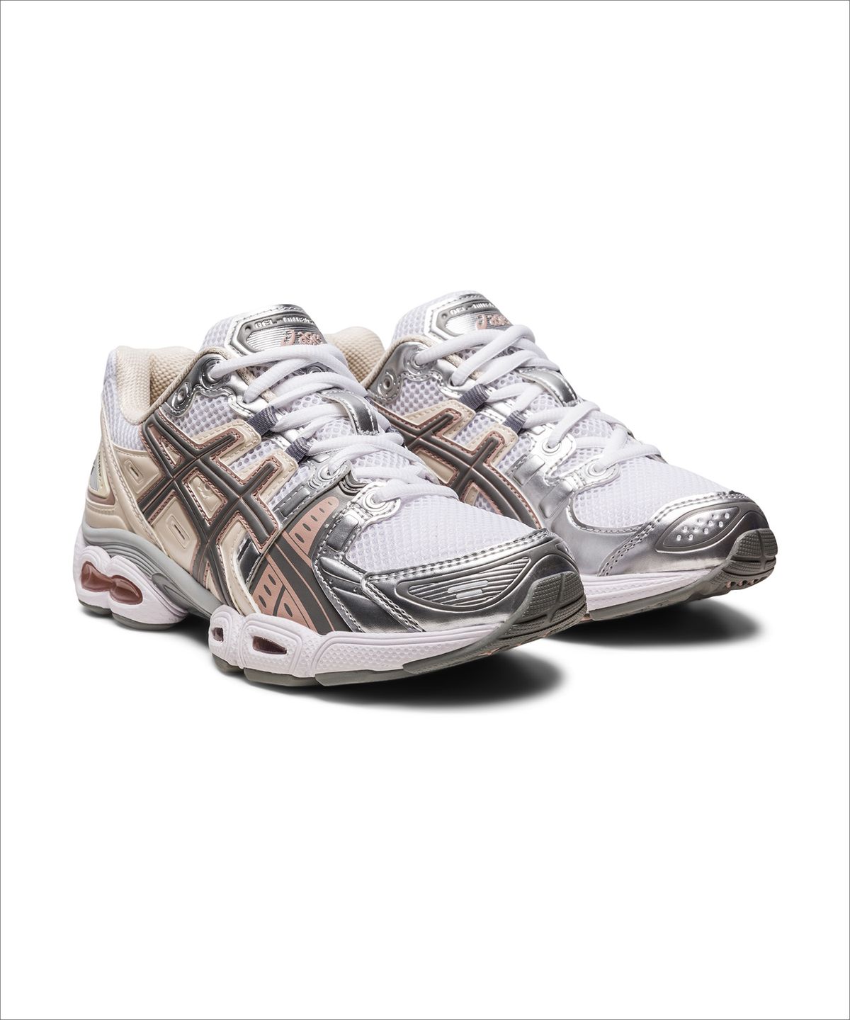 아식스(ASICS) 젤-님버스 9 - 화이트:오트밀 / 1202A278-104