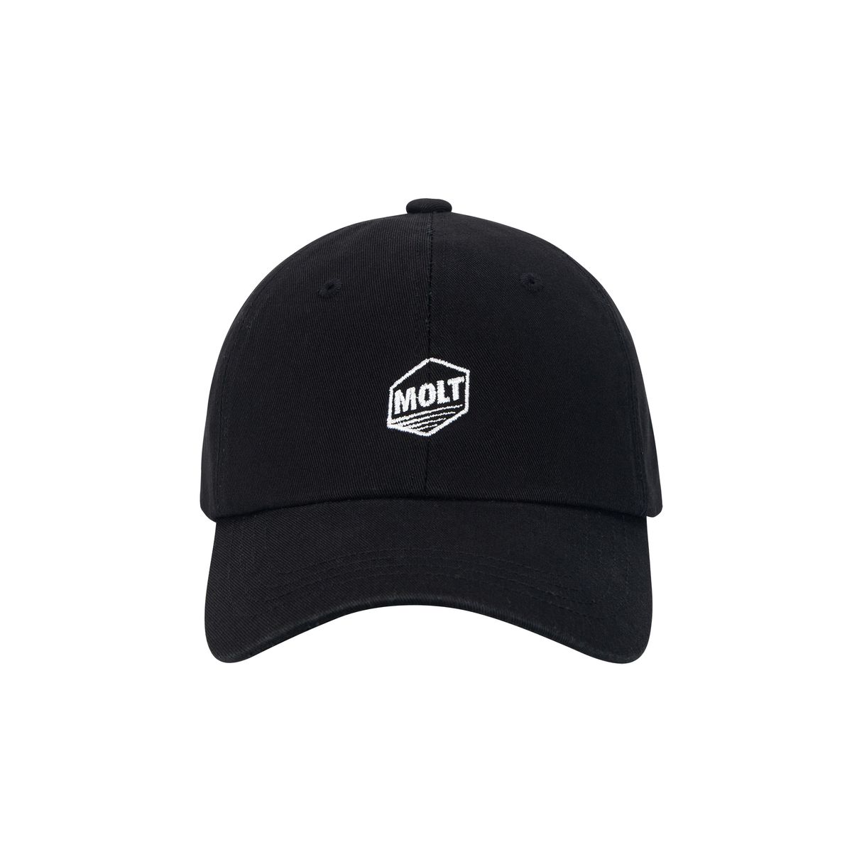 몰트(MOLT) Signature 로고 소프트볼캡(블랙)