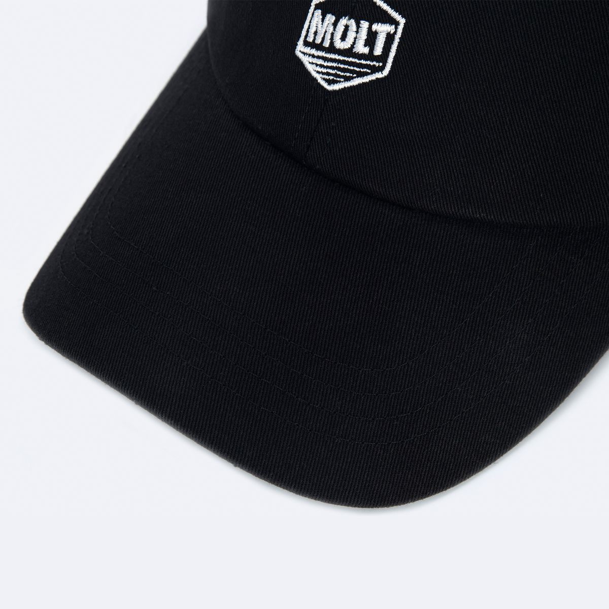 몰트(MOLT) Signature 로고 소프트볼캡(블랙)
